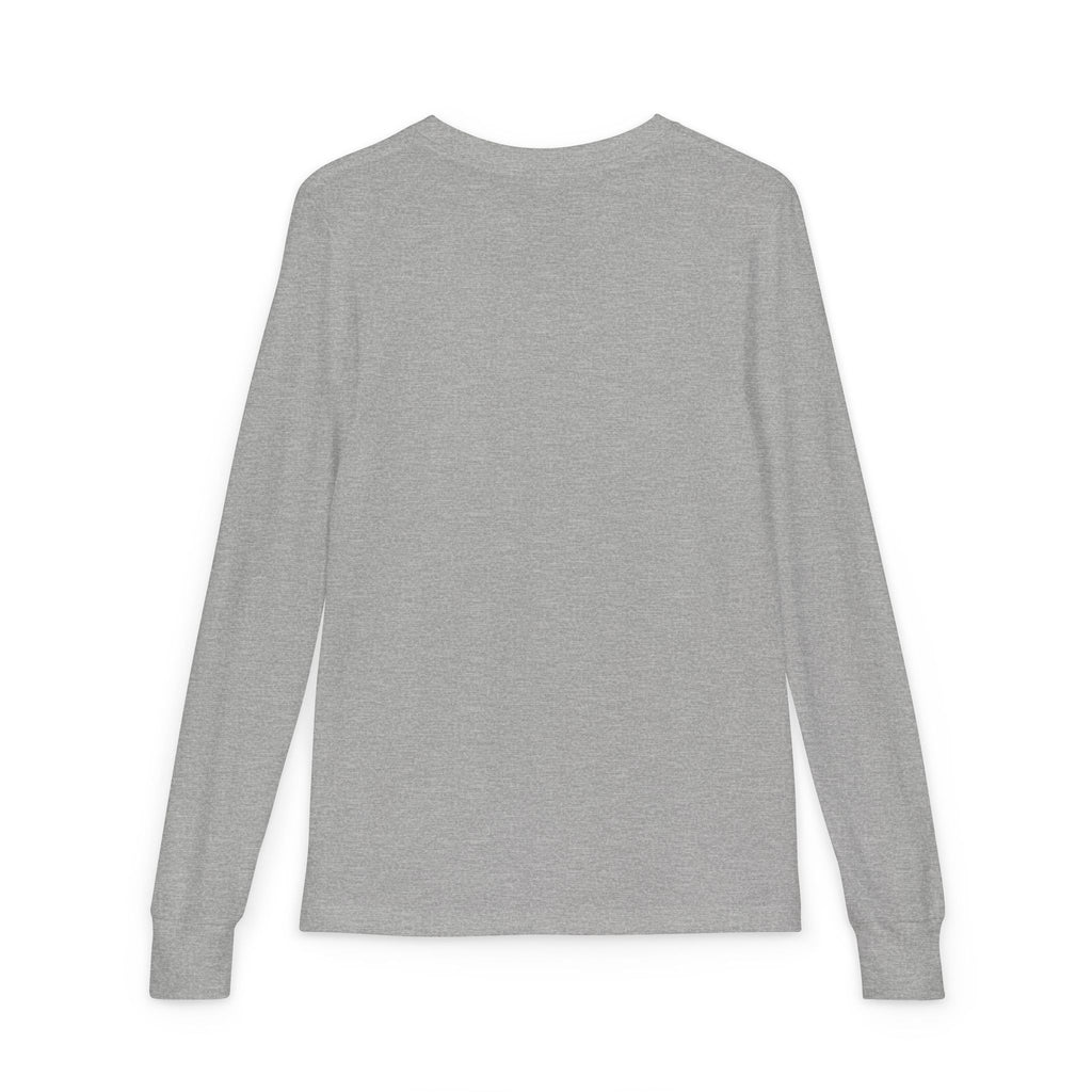 Youth Long Sleeve Tee — "Spooky Mini" Halloween Ghost & Pumpkin Kids Shirt