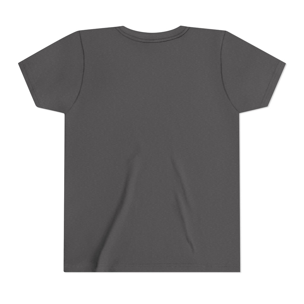 4th Grade Youth Tee — Cute Checkerboard Bow Back-to-School Shirt