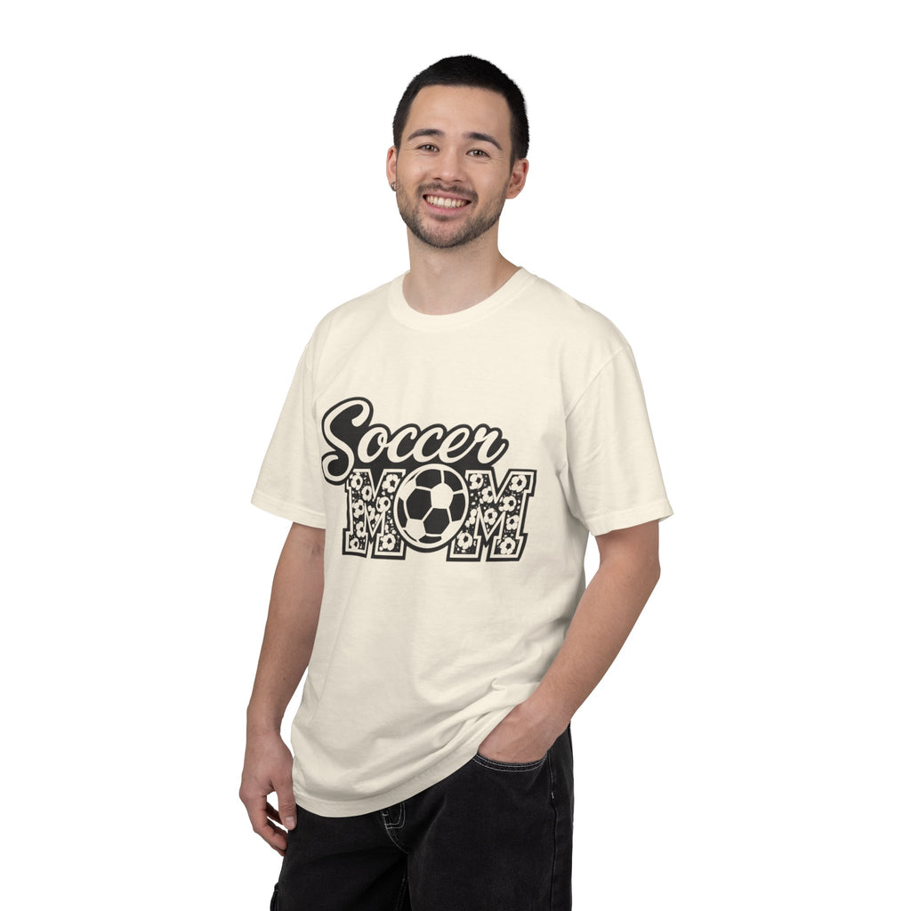 Soccer Mom T‑Shirt — Retro Soccer Ball Mom Graphic Tee