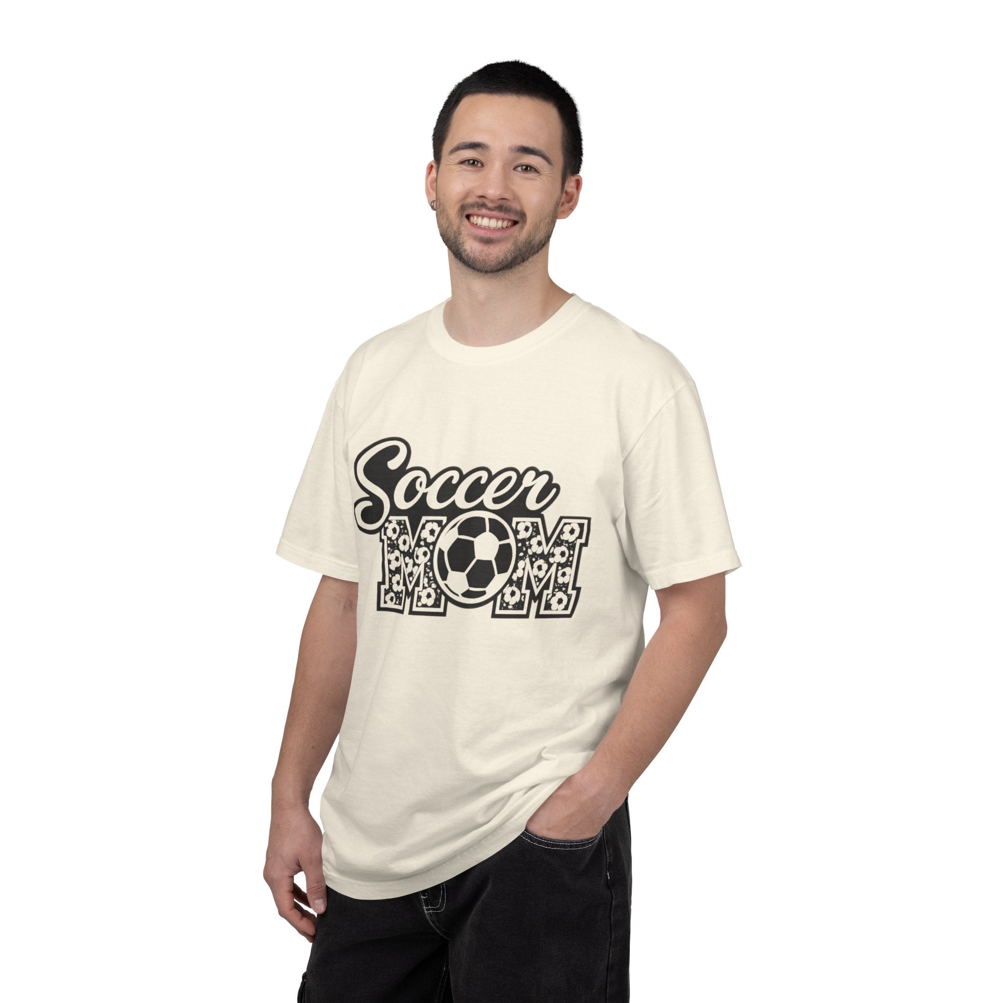 Soccer Mom T‑Shirt — Retro Soccer Ball Mom Graphic Tee