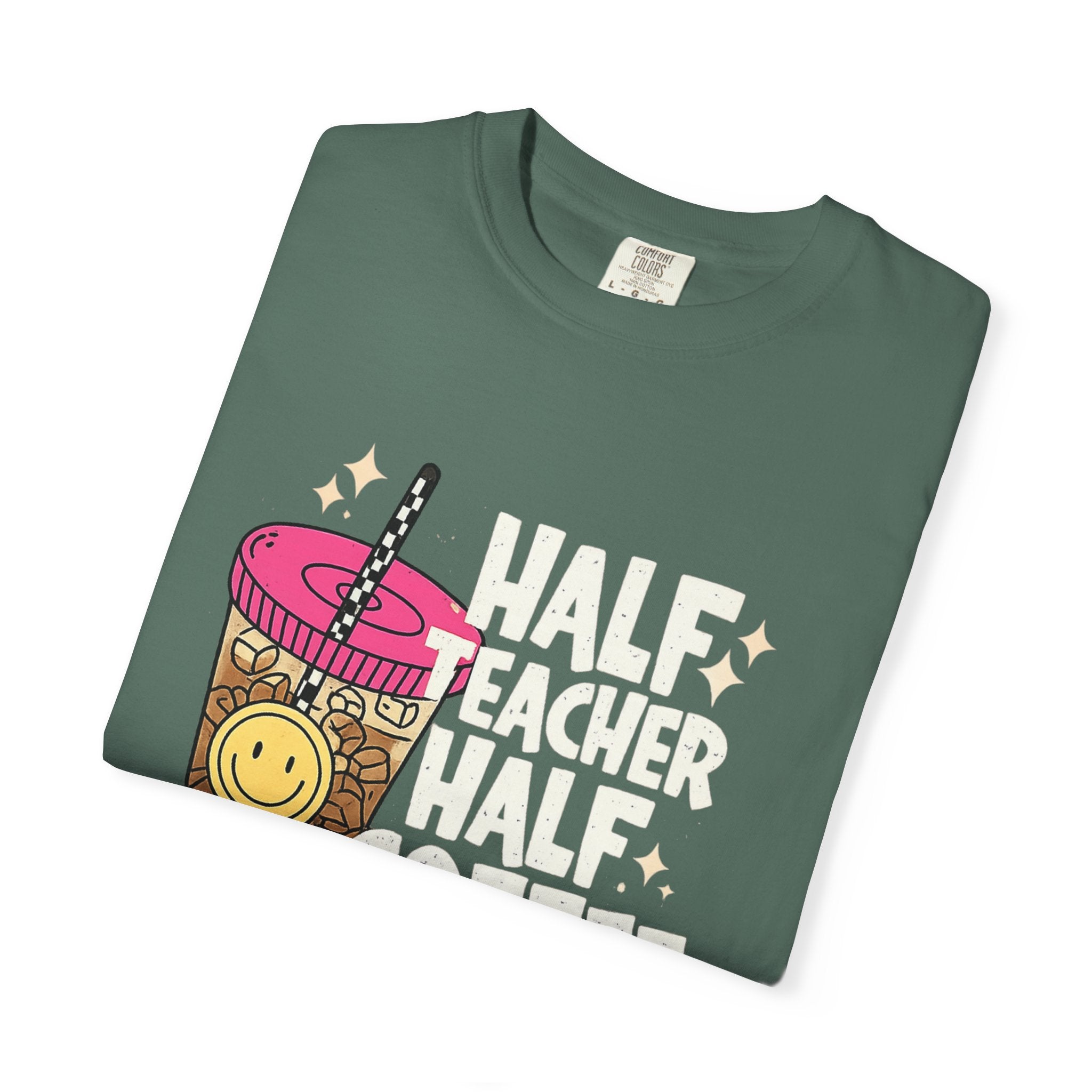 Smiley Bubble Tea T-Shirt — Cute Boba Drink Graphic Tee