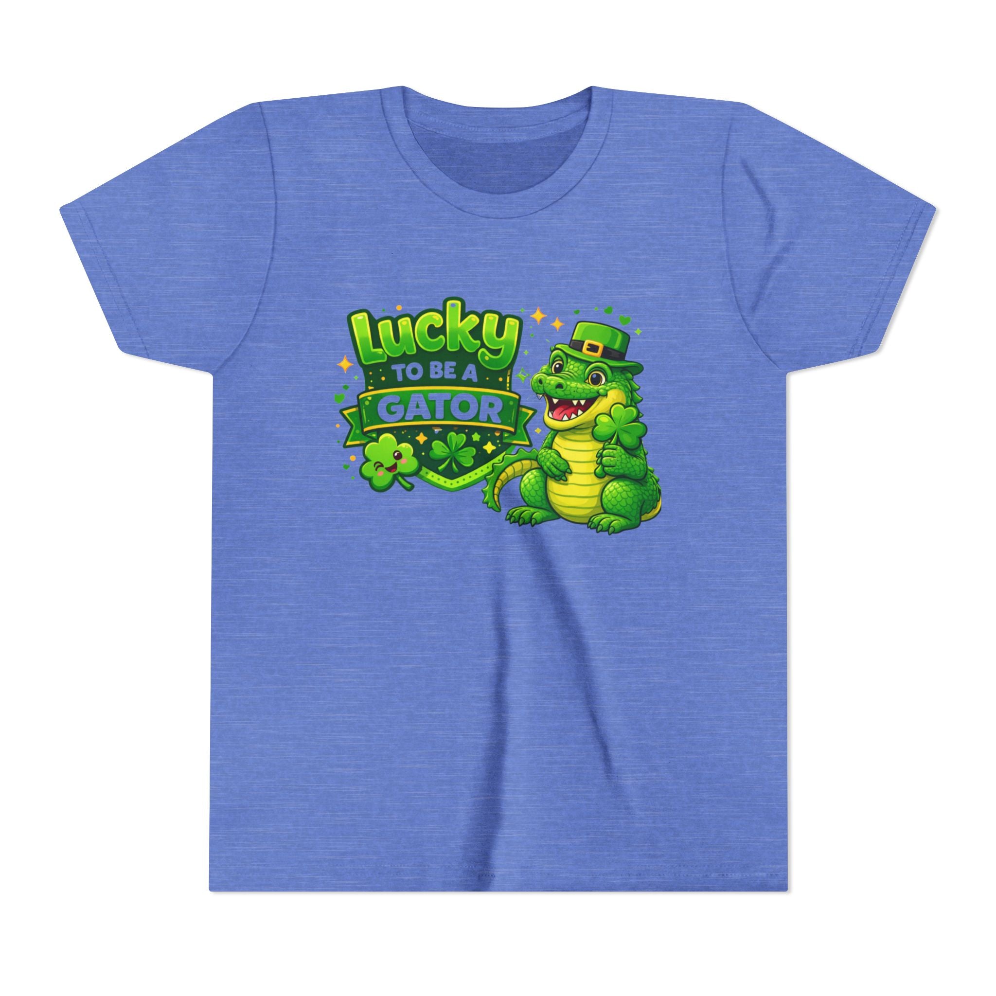 Kids "Lucky to Be a Gator" St. Patrick's Day Tee