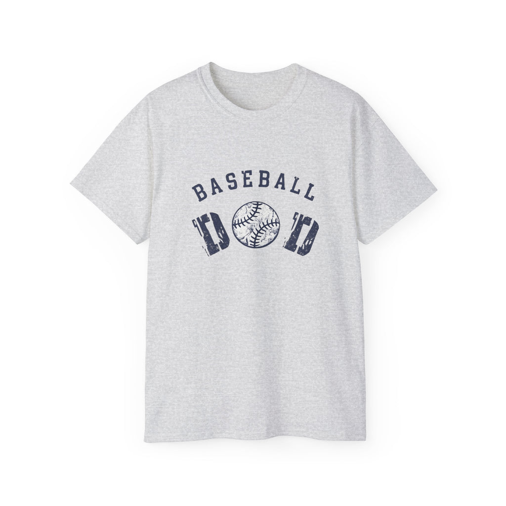 Baseball Dad T-Shirt — Vintage Baseball Graphic Tee for Fathers