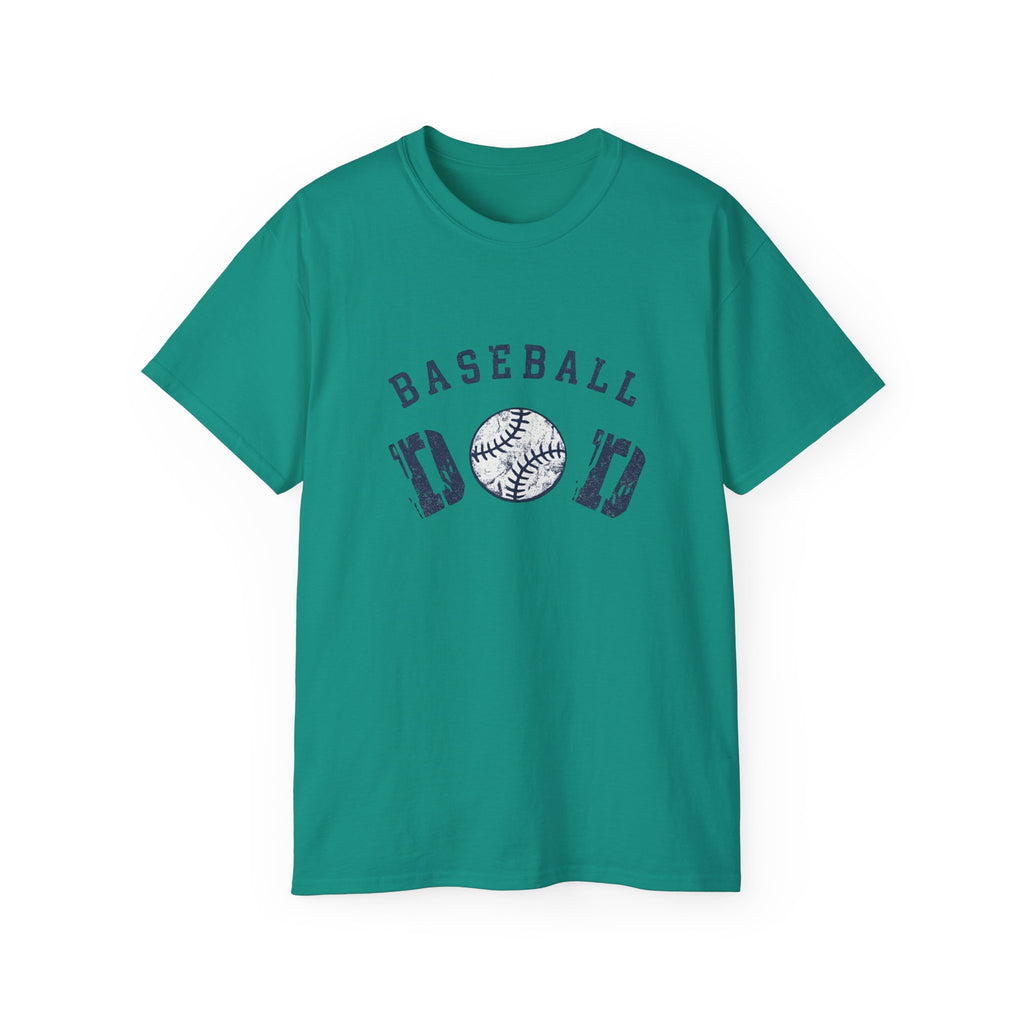 Baseball Dad T-Shirt — Vintage Baseball Graphic Tee for Fathers