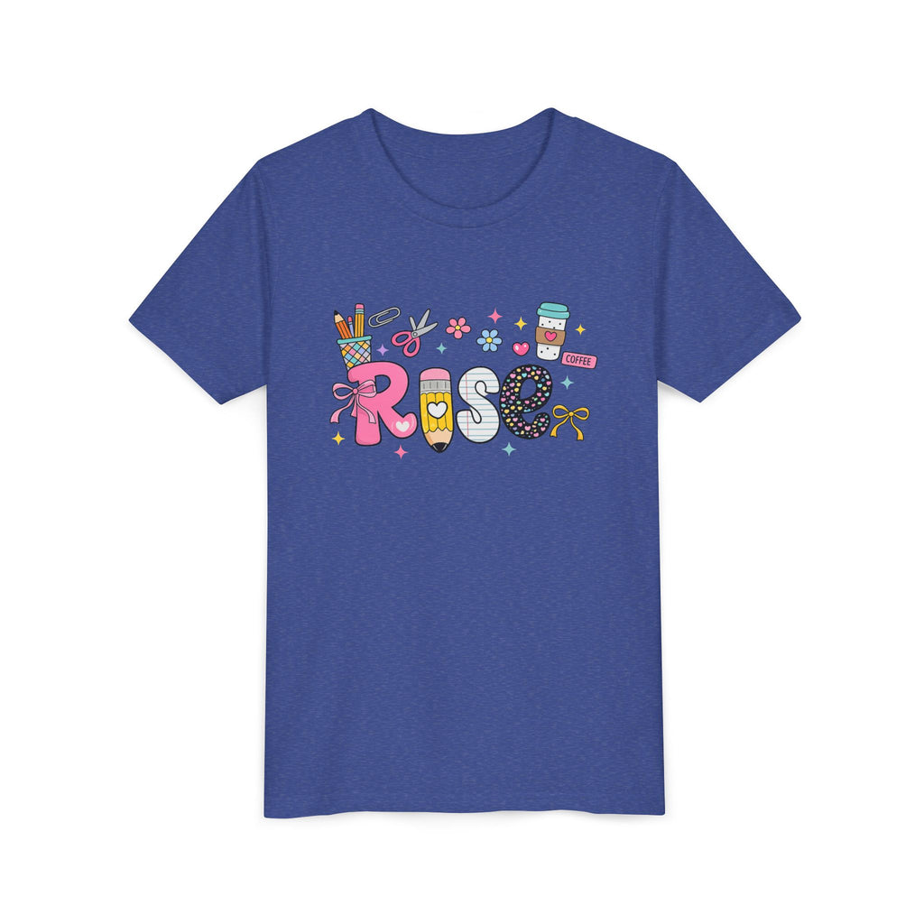 Youth Tee — Cute Personalized "Rose" Name Graphic Shirt for Kids