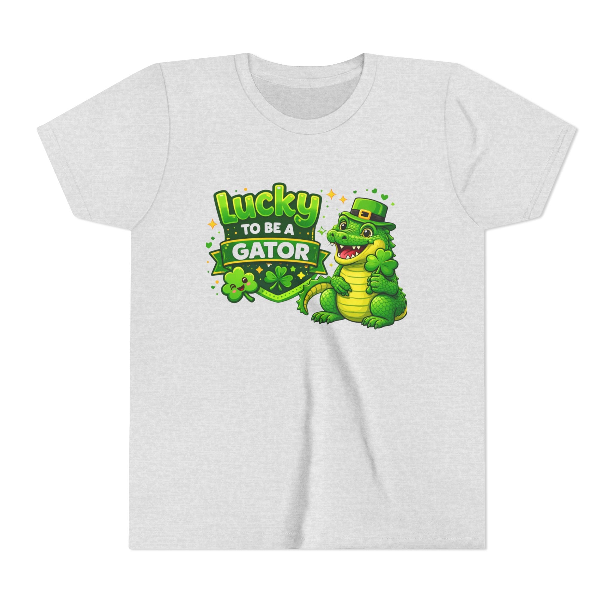 Kids "Lucky to Be a Gator" St. Patrick's Day Tee