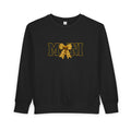 Mini Sweatshirt — 'MINI' Leopard Bow Toddler Pullover