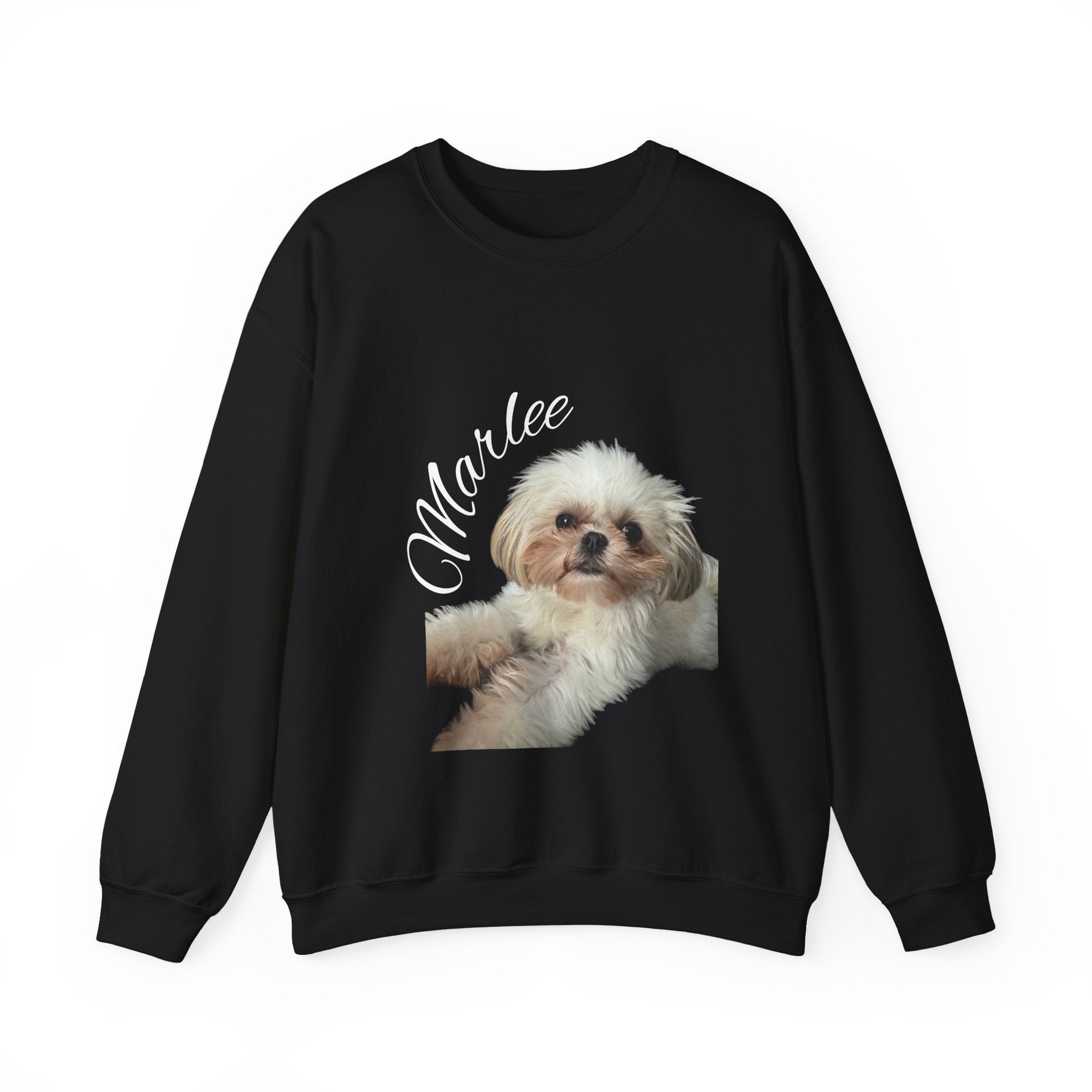 Cute Shih Tzu Puppy Crewneck Sweatshirt — Cozy Dog Lover Pullover
