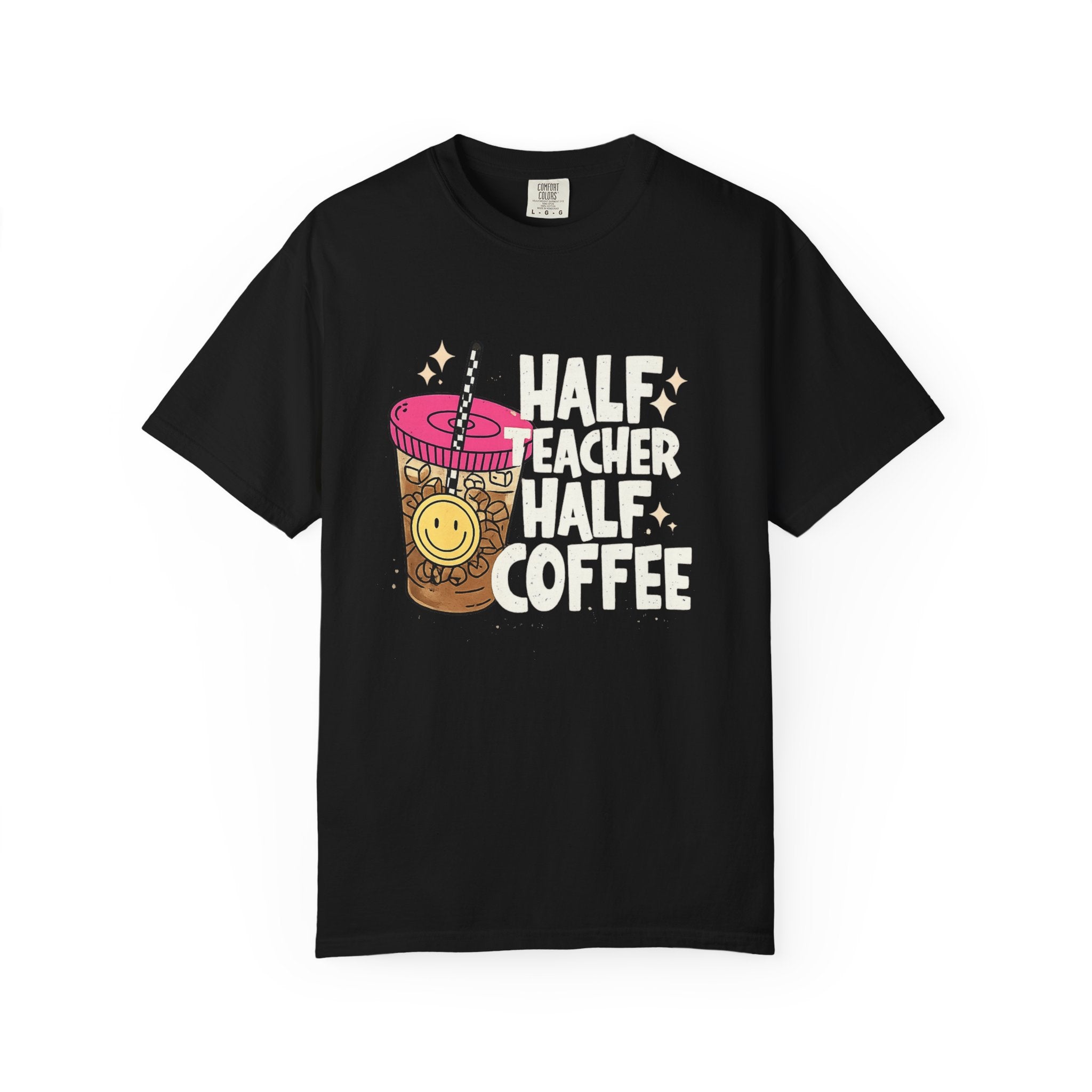 Smiley Bubble Tea T-Shirt — Cute Boba Drink Graphic Tee