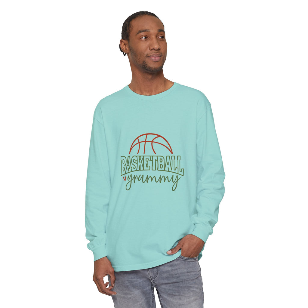 Basketball Mommy Long Sleeve Tee