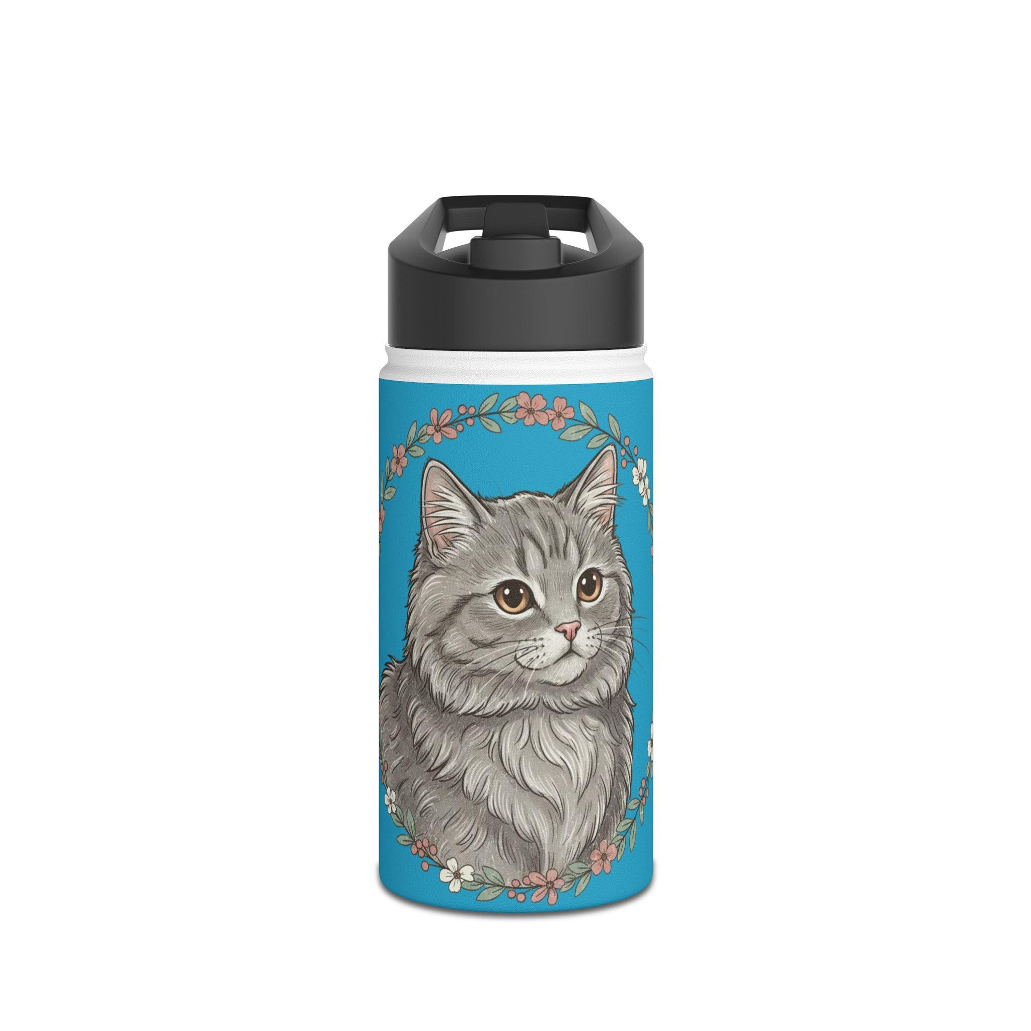 Stainless Steel Water Bottle, Standard Lid