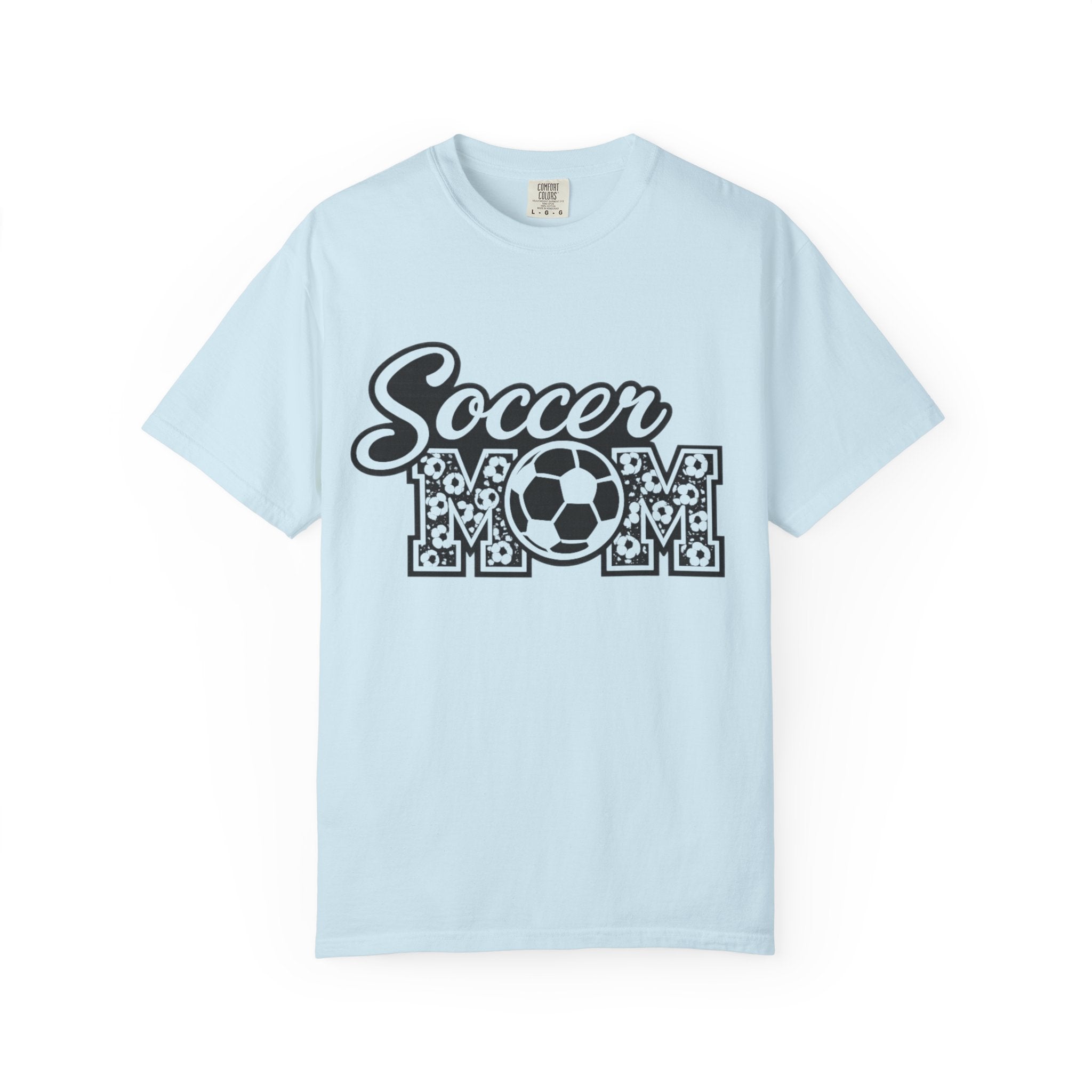 Soccer Mom T‑Shirt — Retro Soccer Ball Mom Graphic Tee