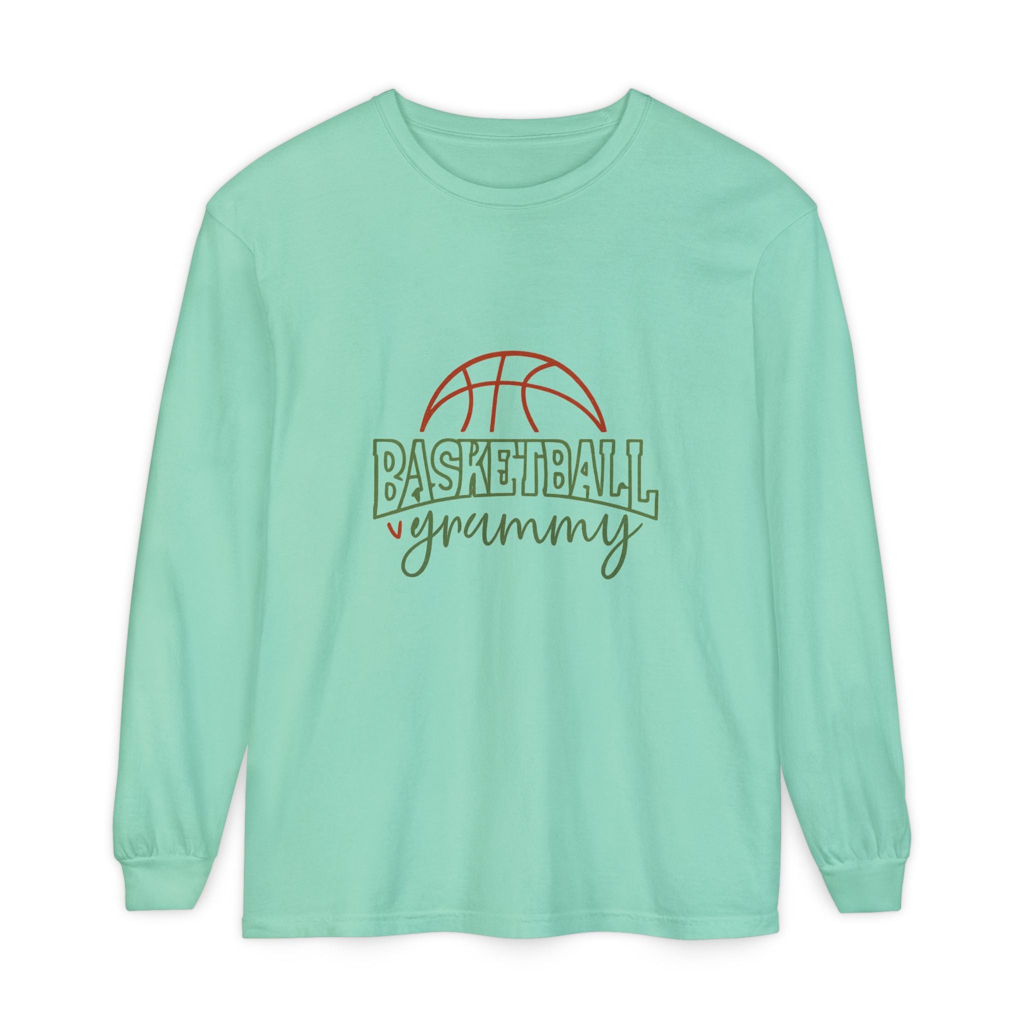 Basketball Mommy Long Sleeve Tee