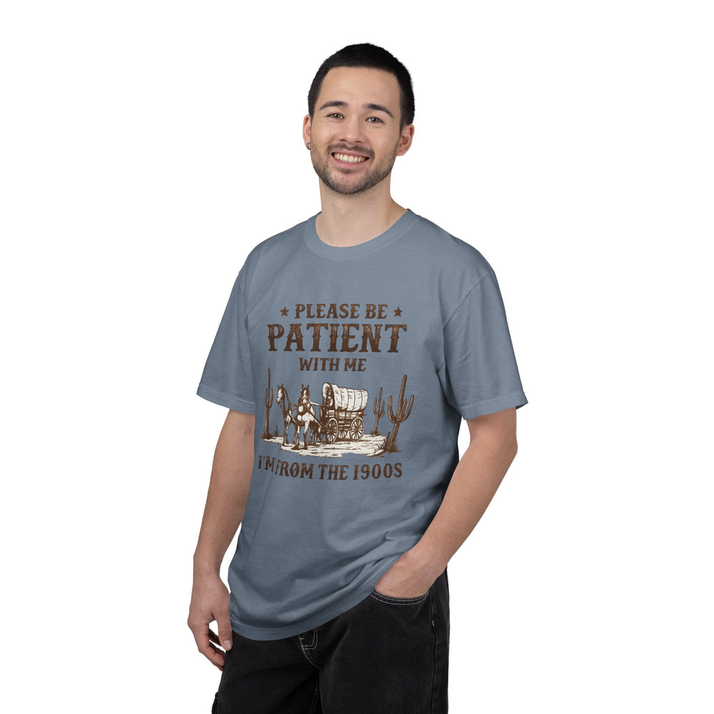 Vintage Western T-Shirt — “Please Be Patient With Me, I’m From The 1900s”