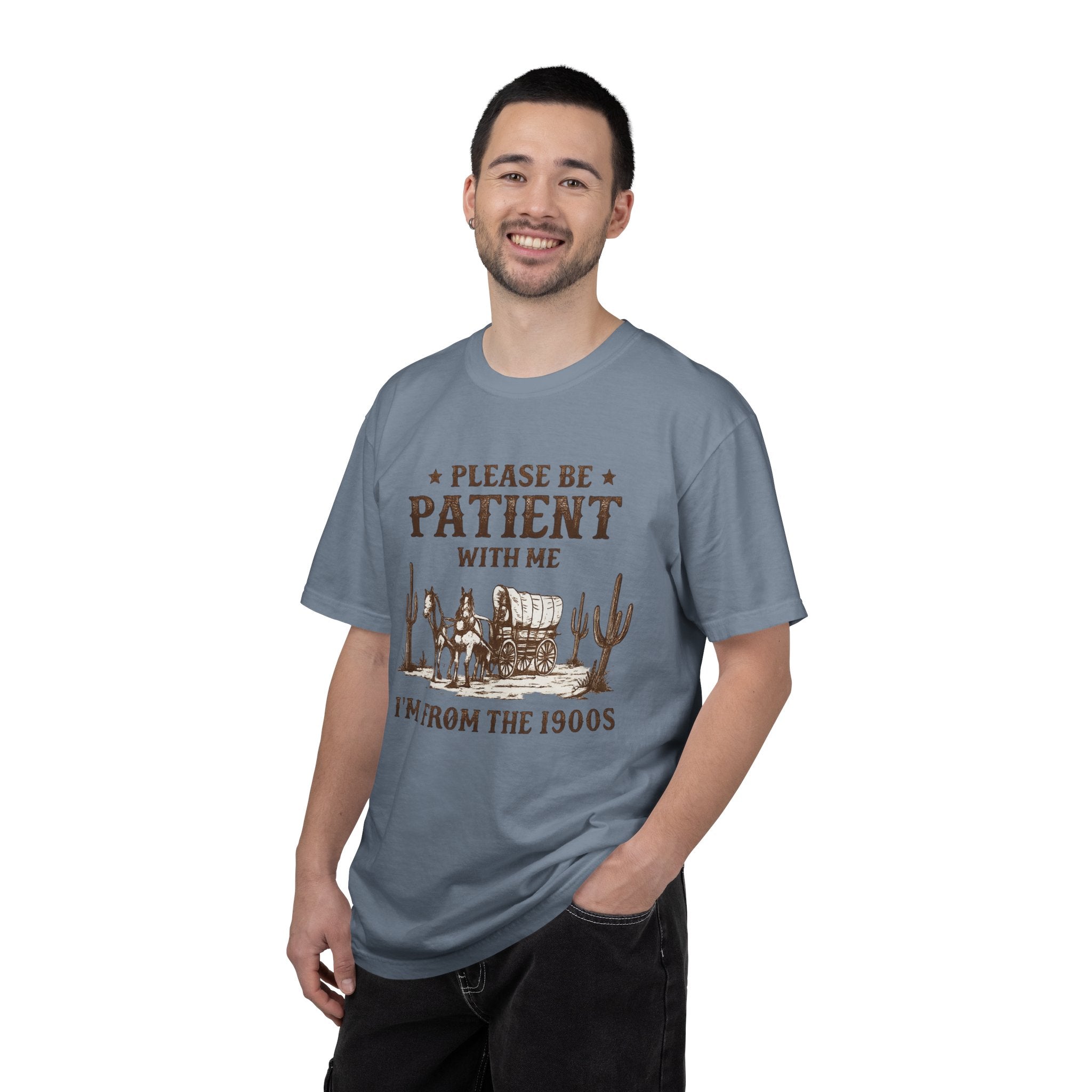 Vintage Western T-Shirt — “Please Be Patient With Me, I’m From The 1900s”