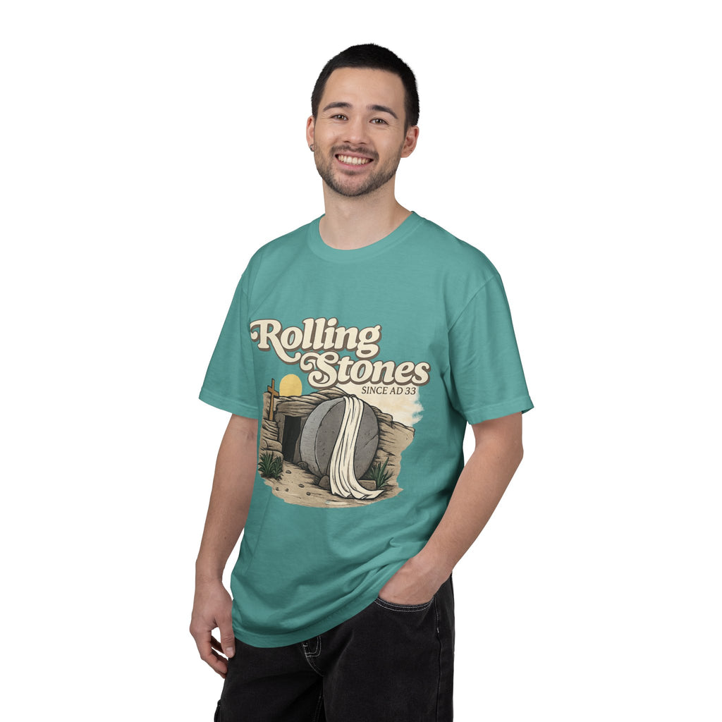 T-Shirt — Vintage 'Rolling Stones' Tomb Design