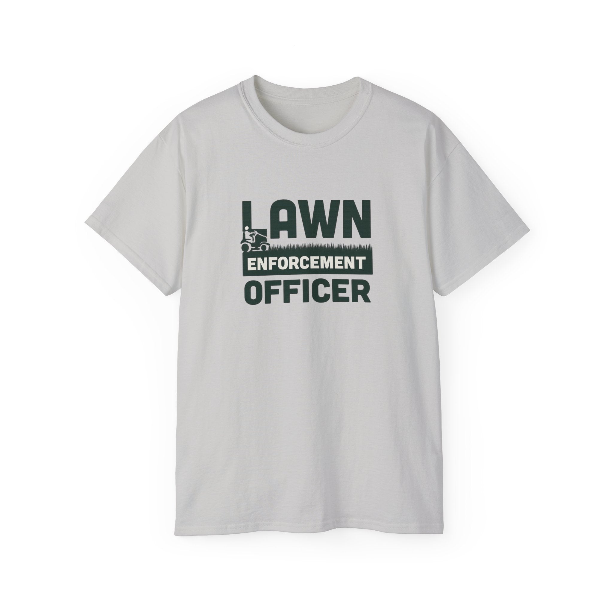 Lawn Enforcement Officer T‑Shirt — Funny Gardener Lawn Care Tee