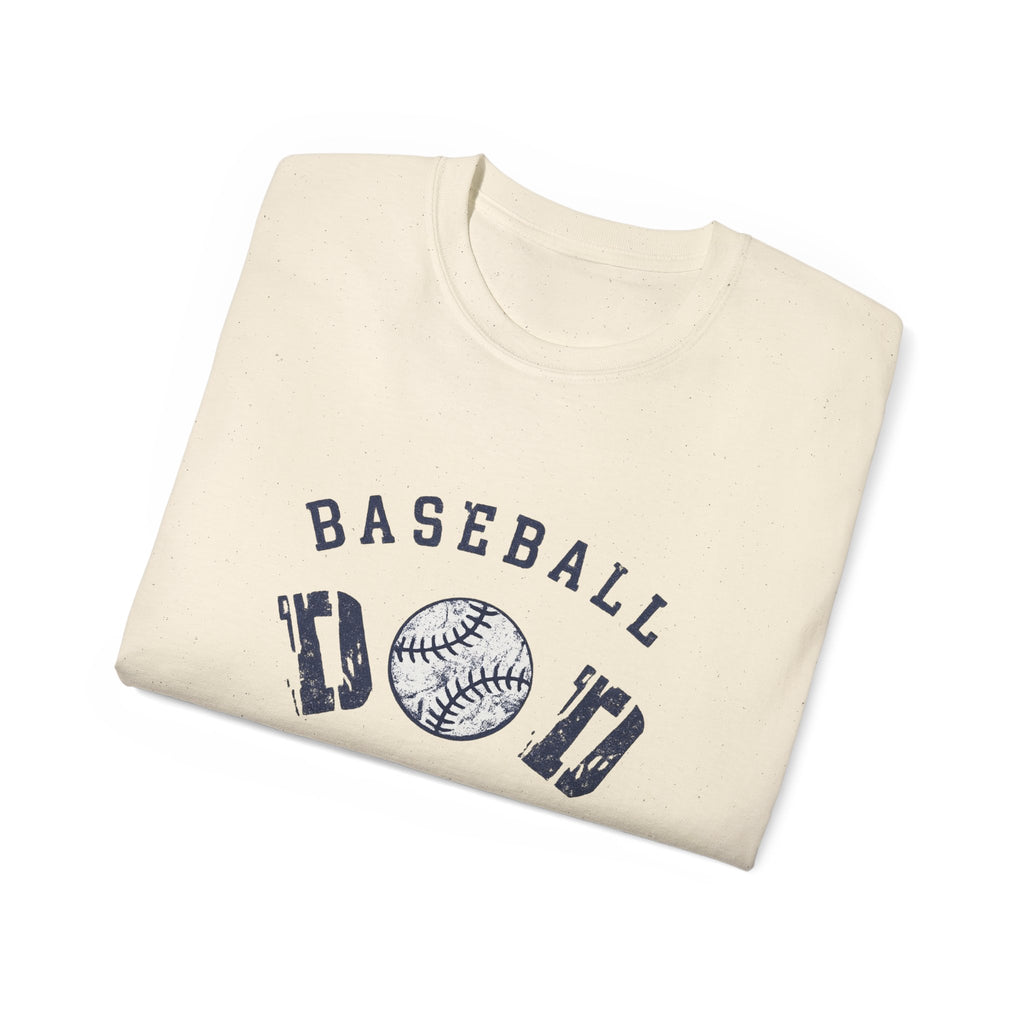 Baseball Dad T-Shirt — Vintage Baseball Graphic Tee for Fathers