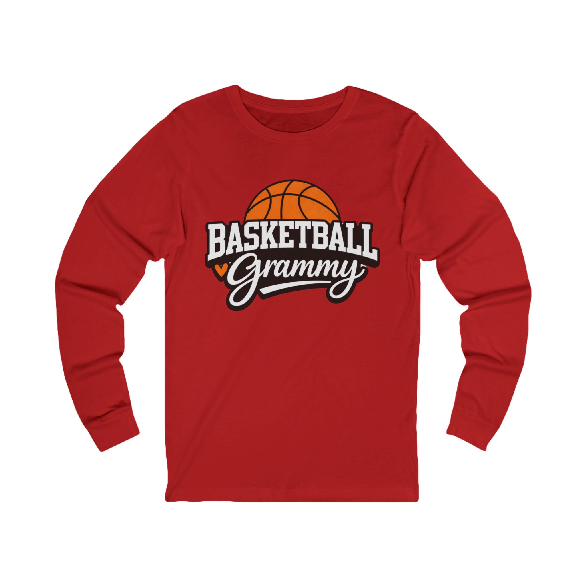 Basketball Grammy Long Sleeve Tee — Gift for Grandmothers & Sports Fans