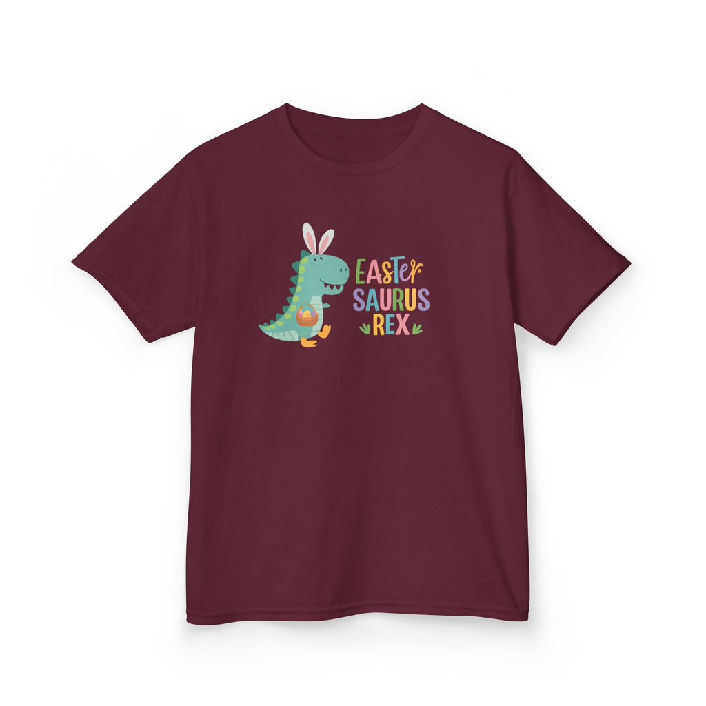 Kids T-Shirt — "Easter Saurus Rex" Cute Easter Dinosaur Tee
