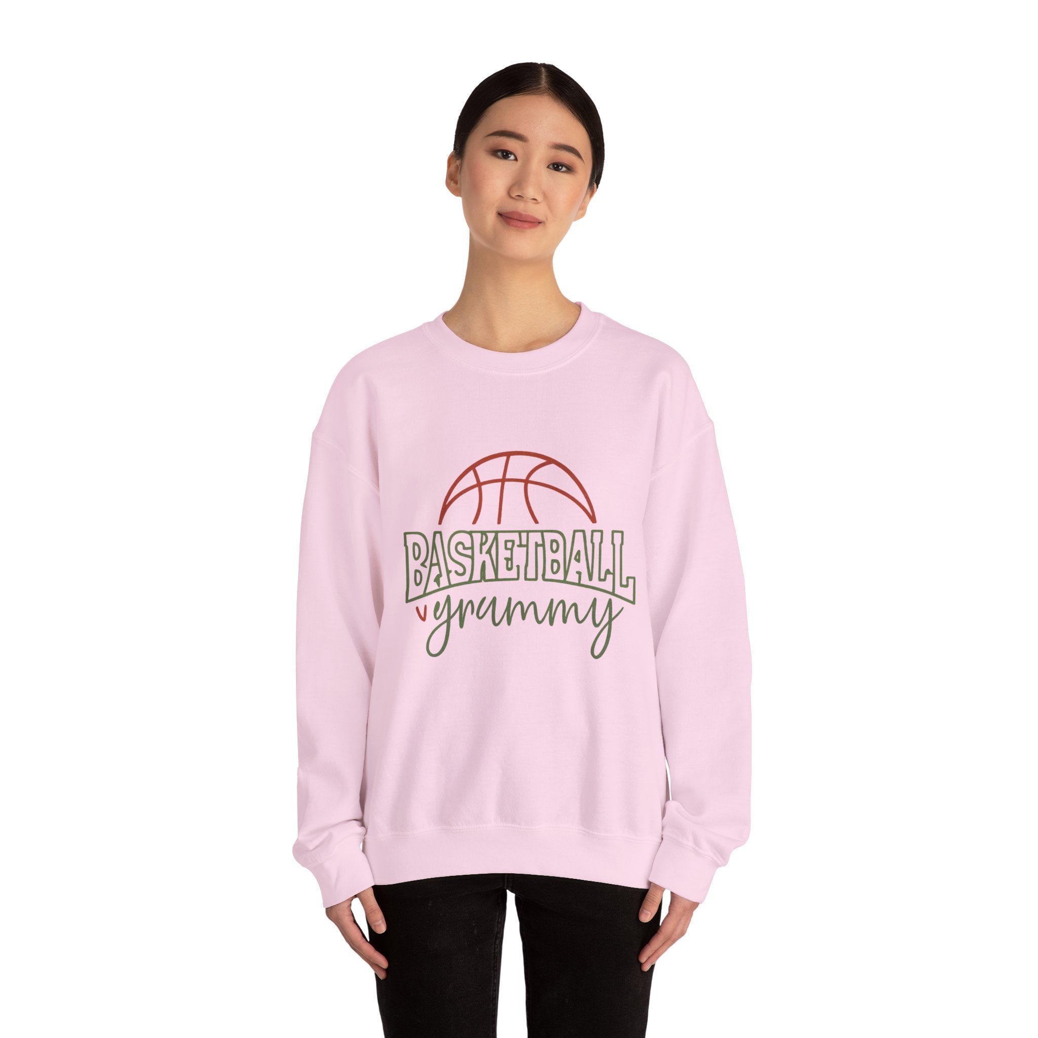 Basketball Grammy Sweatshirt — Cozy Basketball Mom/Grandma Crewneck