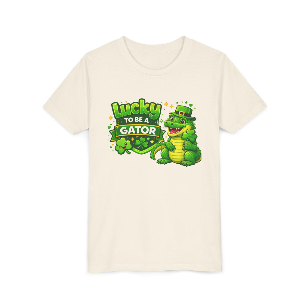Kids "Lucky to Be a Gator" St. Patrick's Day Tee