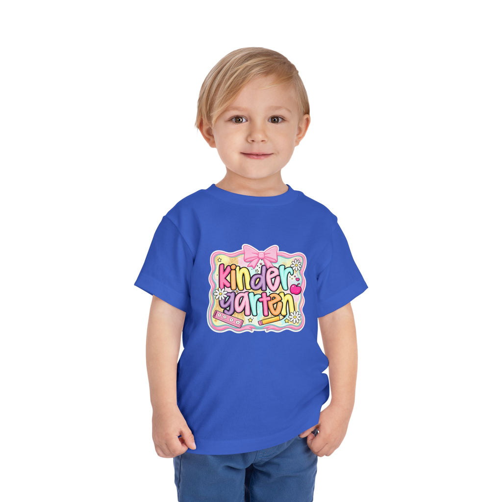 Kindergarten Cute Graphic Toddler Tee — Back to School Shirt