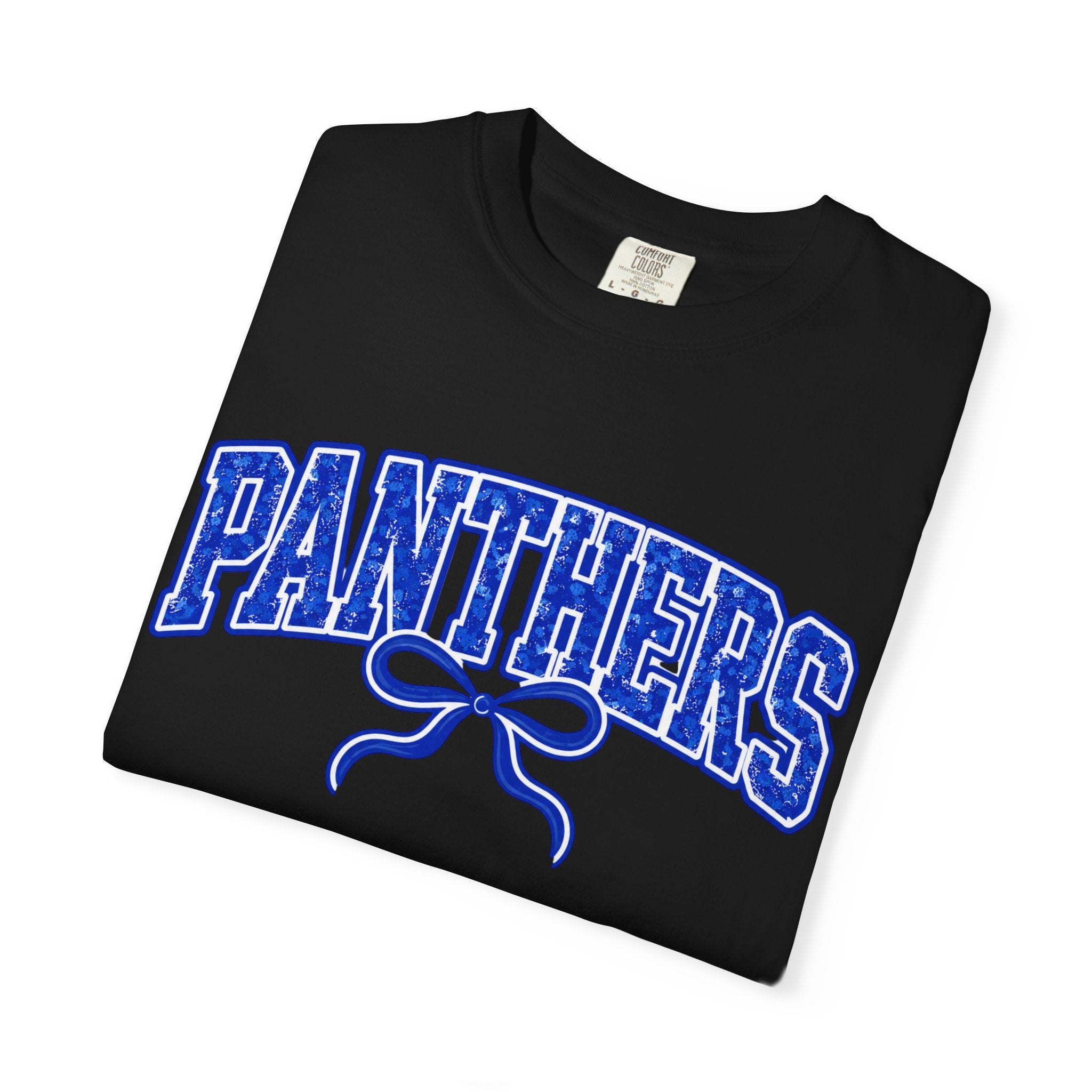Panthers Graphic T-Shirt — Vintage Bow College Tee