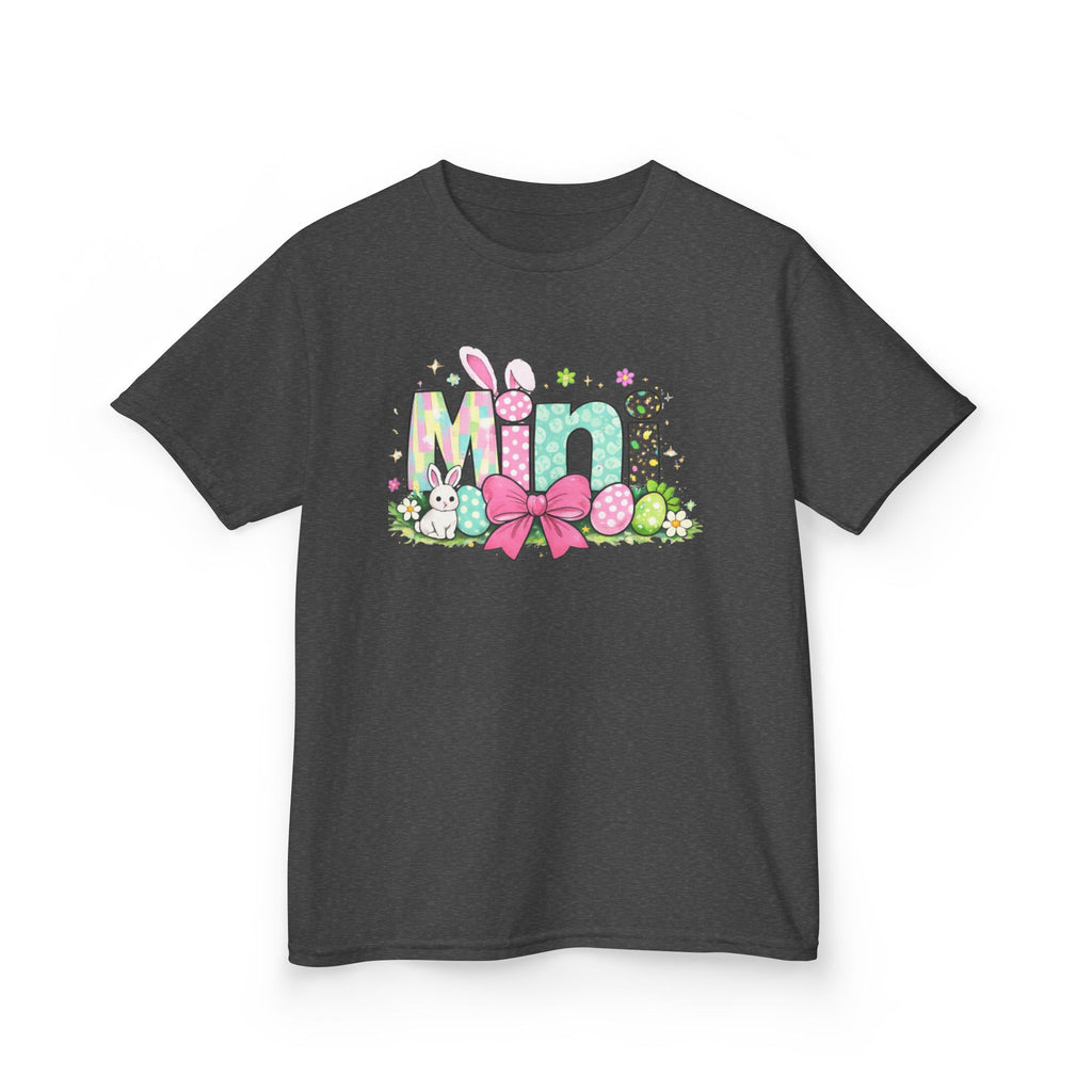 Kids Tee — "Mini" Easter Bunny Floral Design