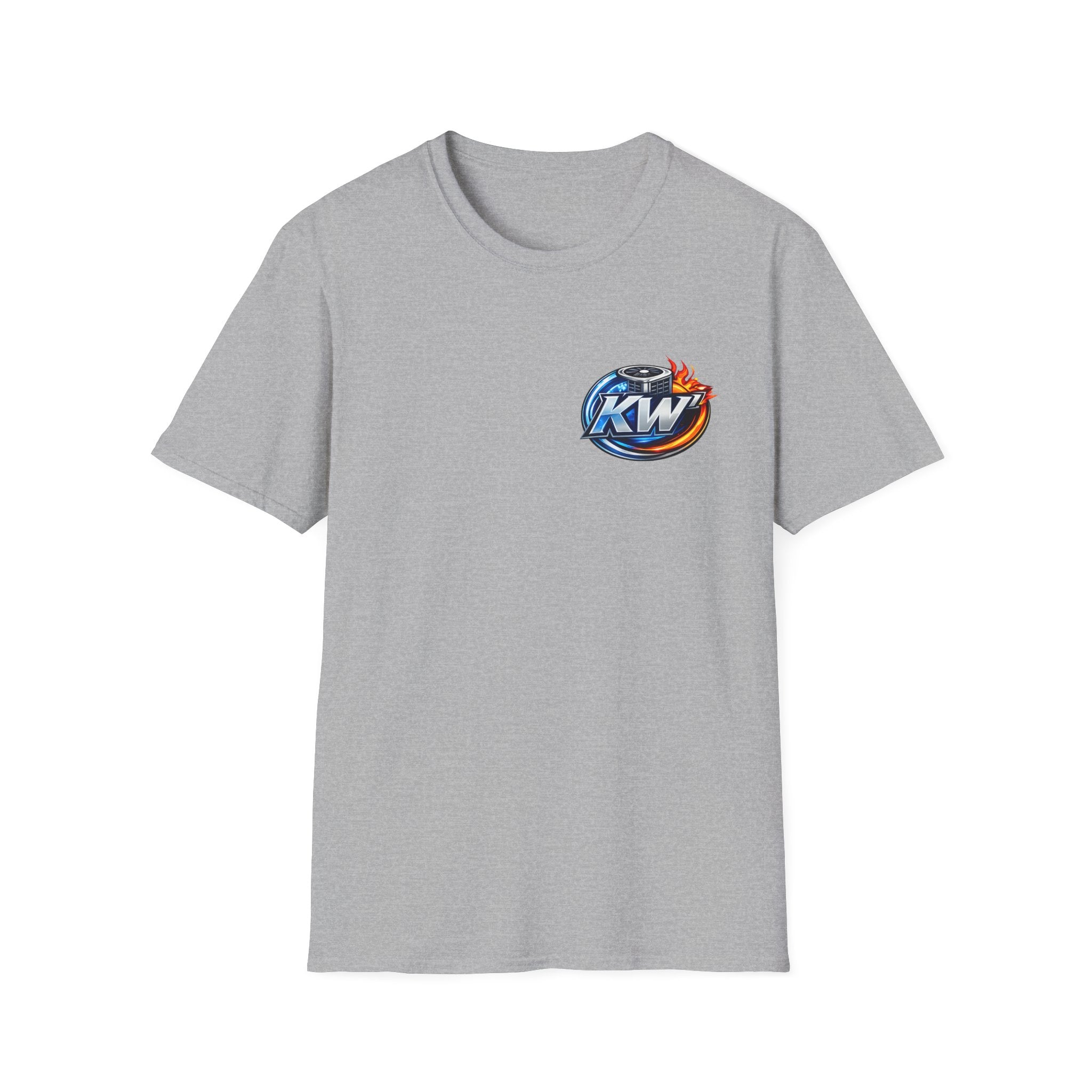 HVAC Company T-Shirt — "Kool Whip" Logo Tee with Phone Number