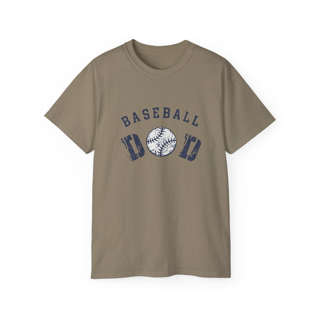 Baseball Dad T-Shirt — Vintage Baseball Graphic Tee for Fathers