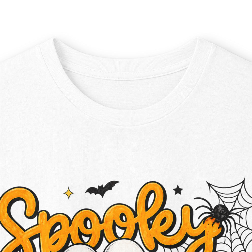 Spooky Mama Long Sleeve Tee — Cute Halloween Ghosts & Pumpkins