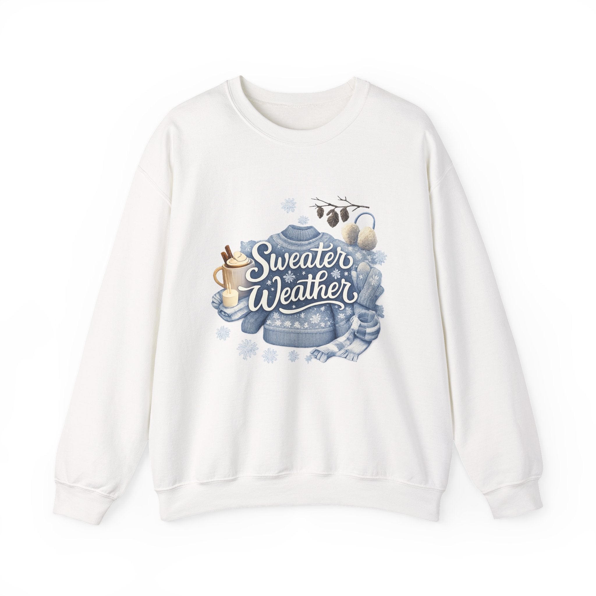 Sweater Weather Crewneck Sweatshirt — Cozy Winter Graphic Sweatshirt