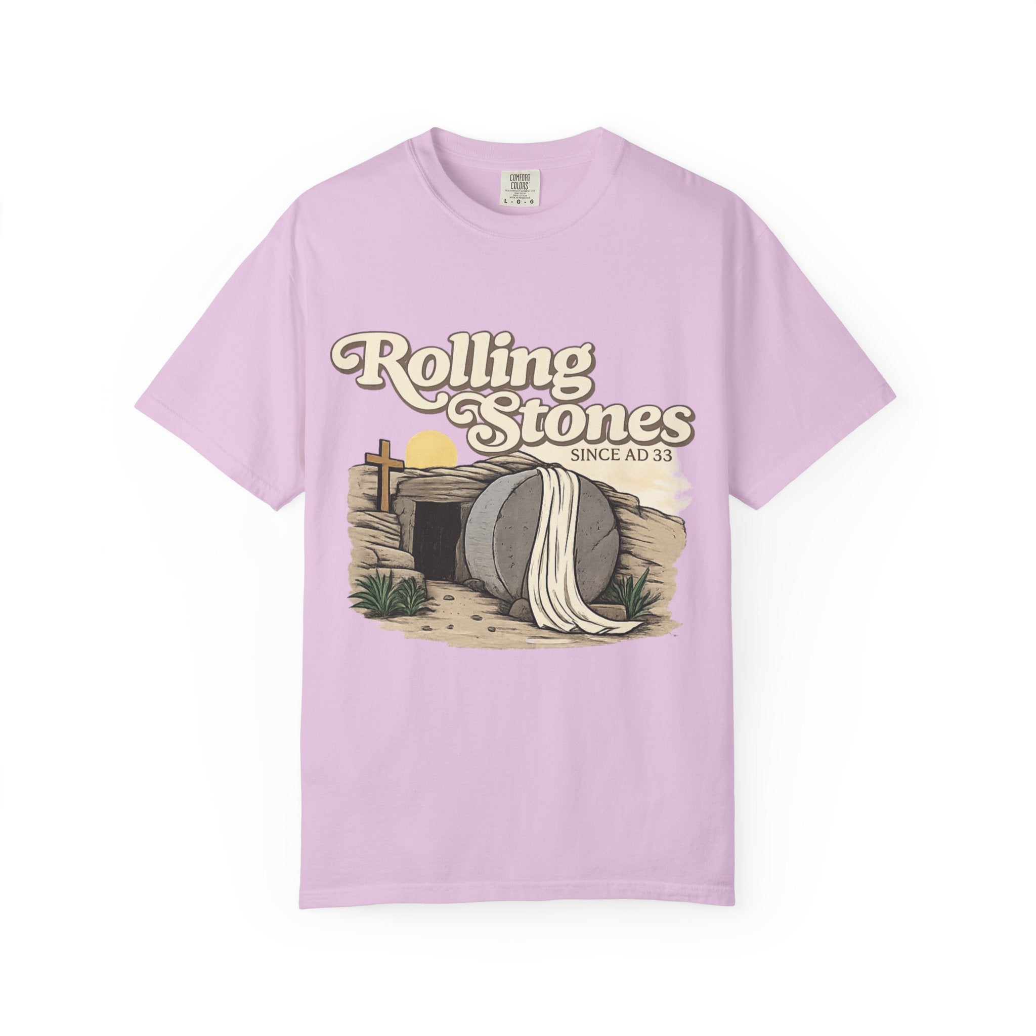 T-Shirt — Vintage 'Rolling Stones' Tomb Design