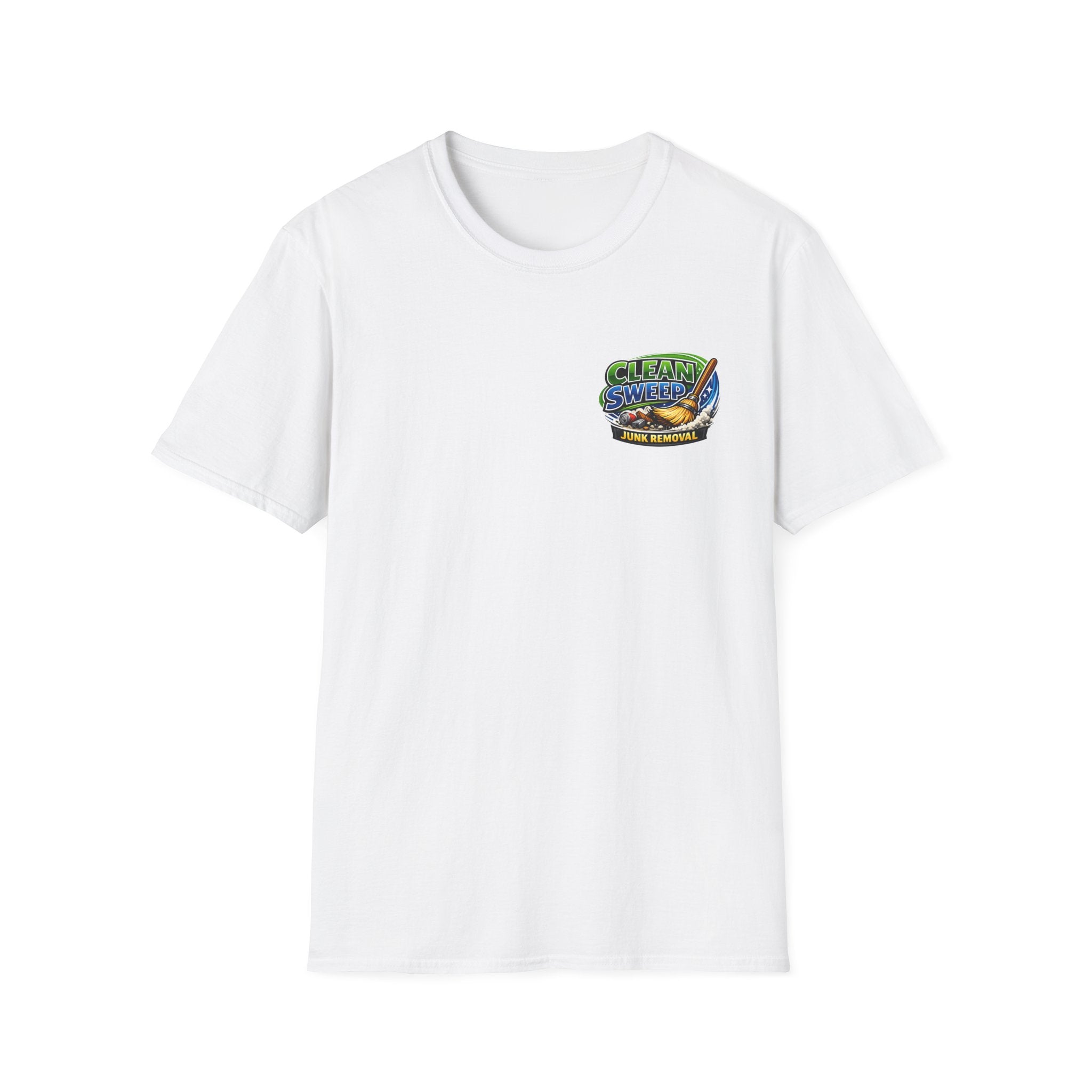 Clean Sweep Junk Removal T-Shirt - Logo Tee for Cleanup Crews