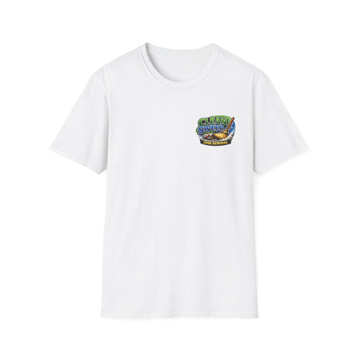 Clean Sweep Junk Removal T-Shirt - Logo Tee for Cleanup Crews