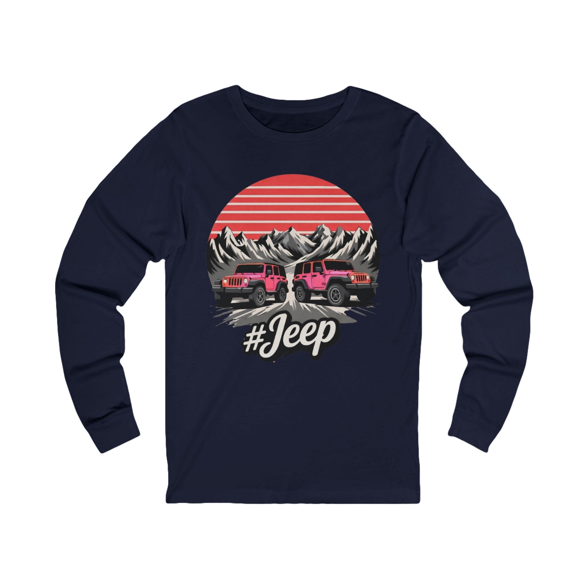 Jeep Off-Road Sunset Long Sleeve Tee