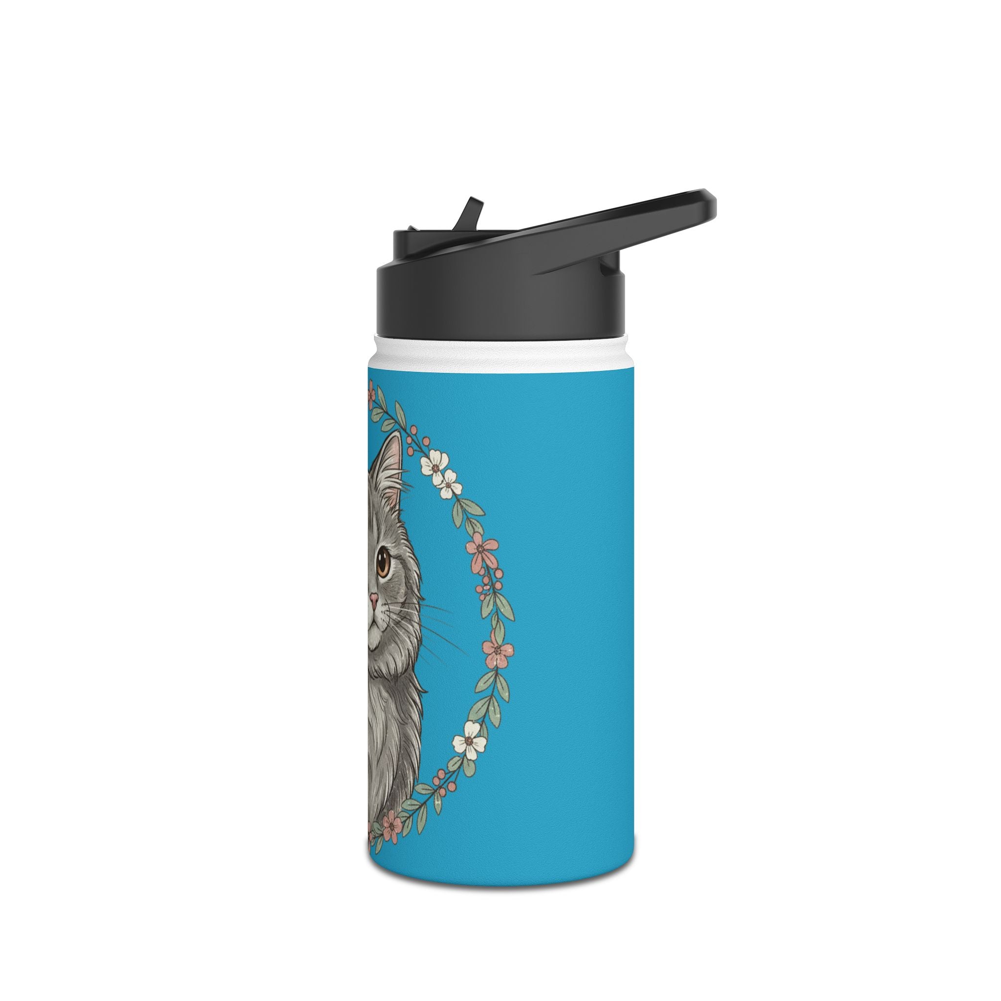 Stainless Steel Water Bottle, Standard Lid