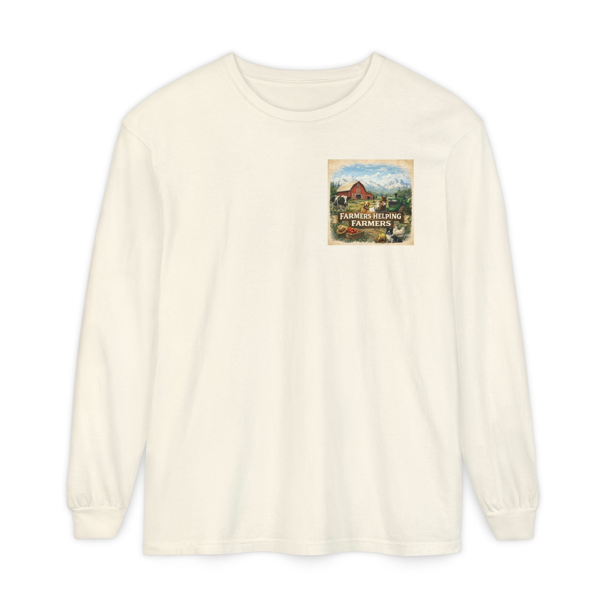 Farmers Helping Farmers Long Sleeve Tee