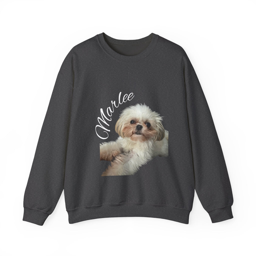 Cute Shih Tzu Puppy Crewneck Sweatshirt — Cozy Dog Lover Pullover