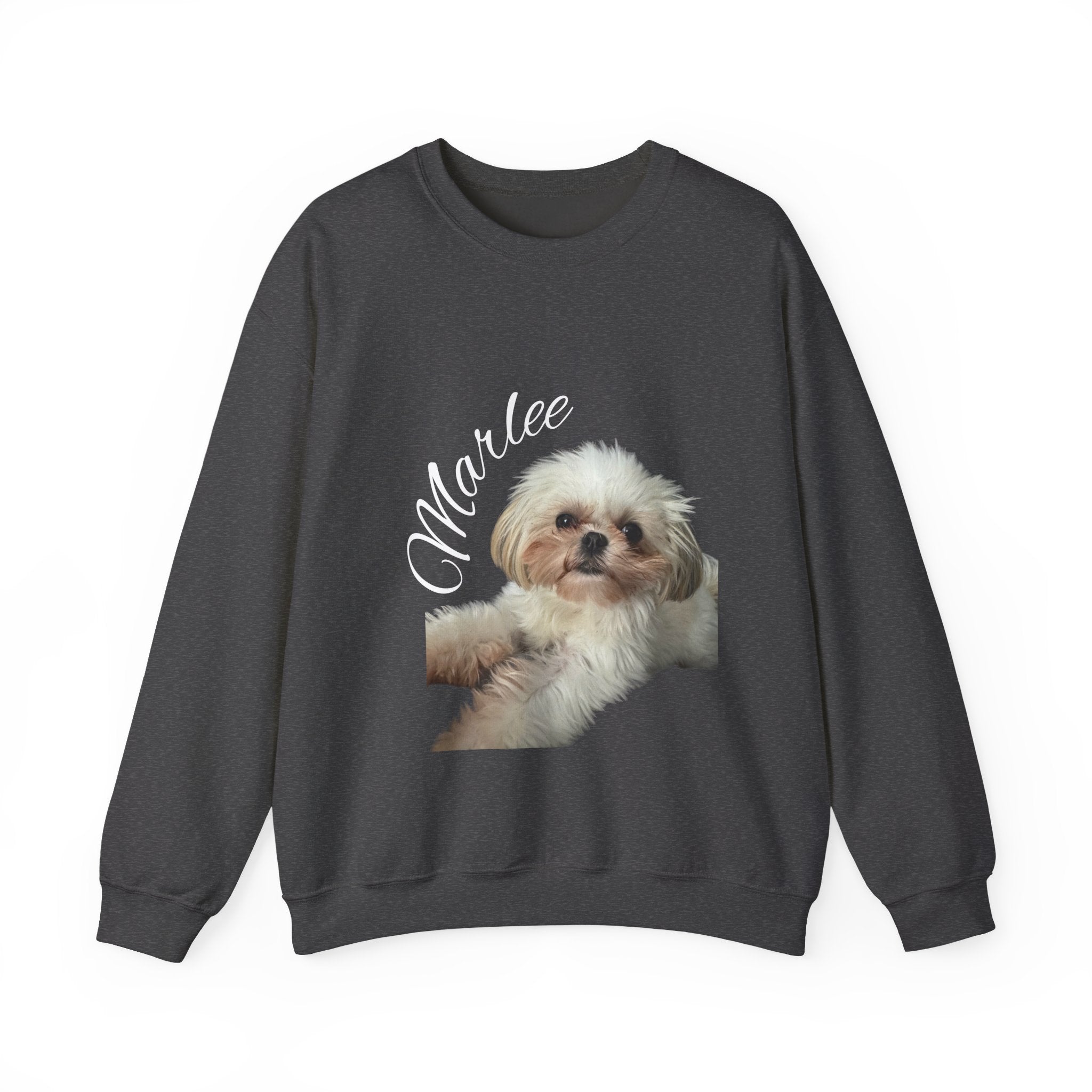 Cute Shih Tzu Puppy Crewneck Sweatshirt — Cozy Dog Lover Pullover