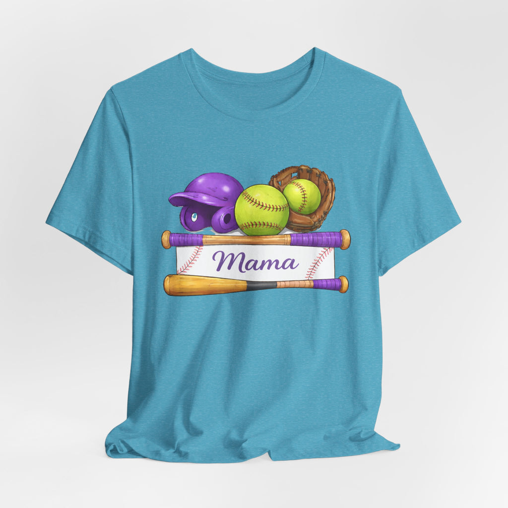 Mama Softball Mom T-Shirt