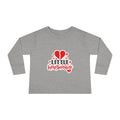 Little Heartbreaker Toddler Long Sleeve Tee — Cute Valentine’s Day Shirt for Babies & Toddlers