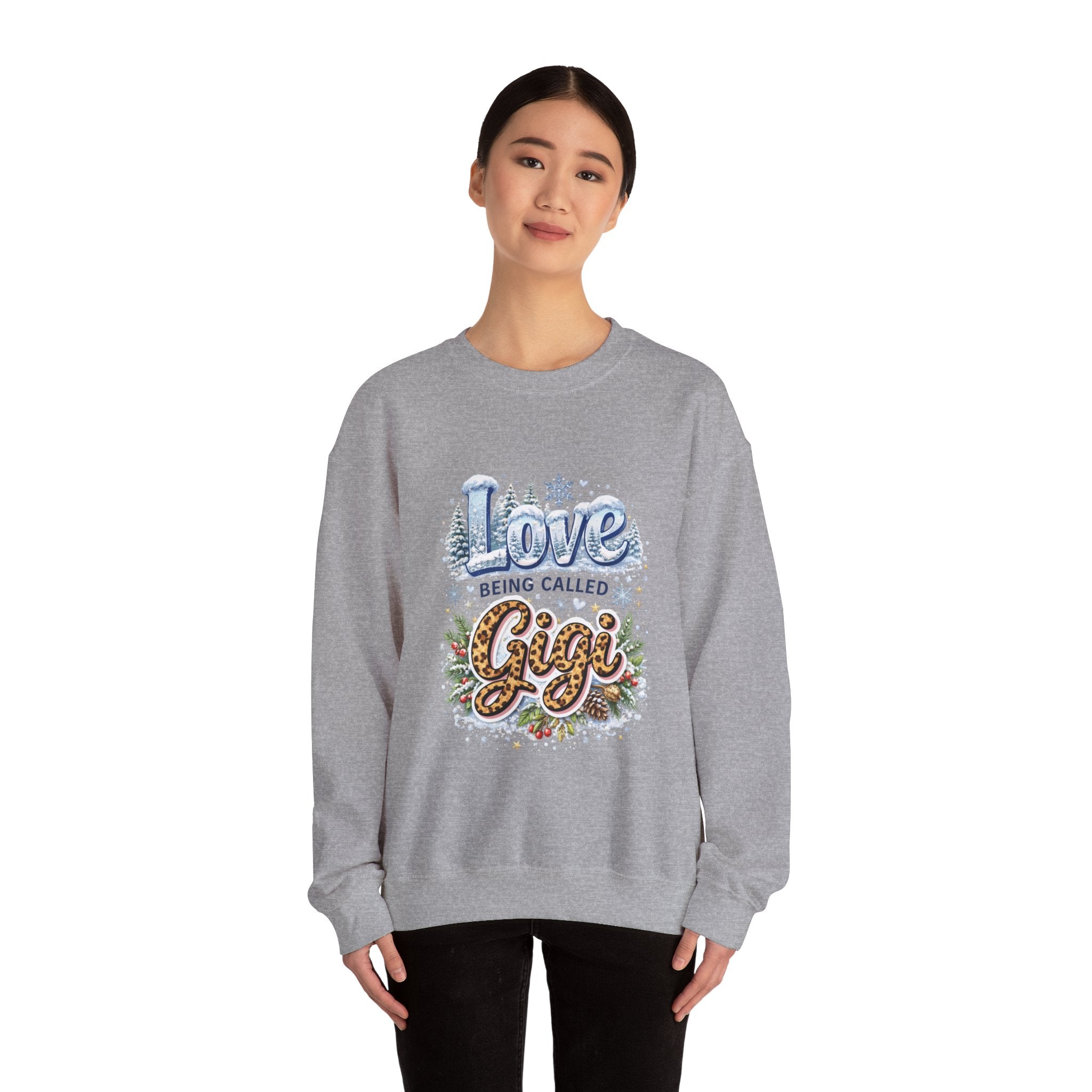 Gigi Sweatshirt - "Love Being Called Gigi" Cozy Grandma Crewneck, Holiday Gift
