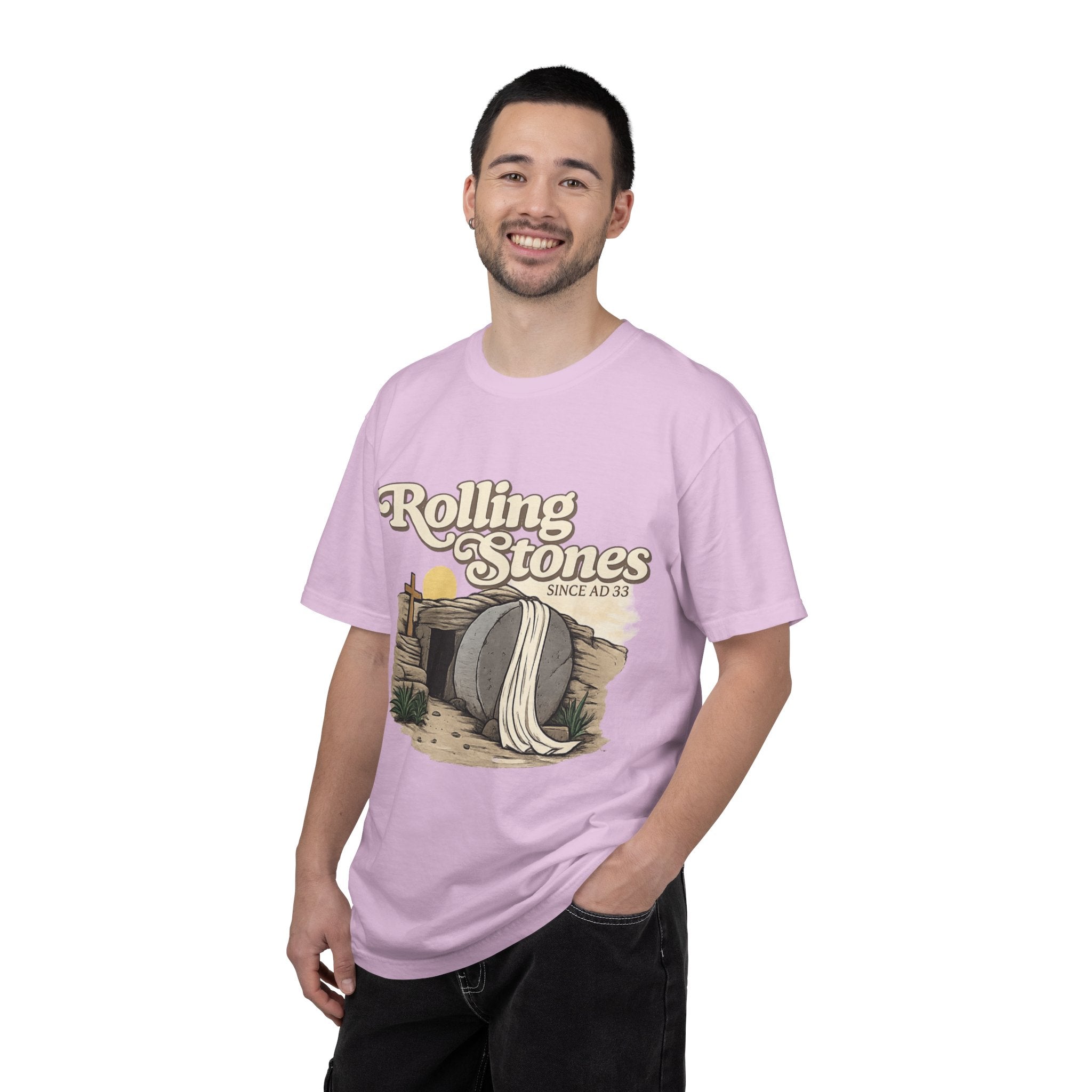 T-Shirt — Vintage 'Rolling Stones' Tomb Design