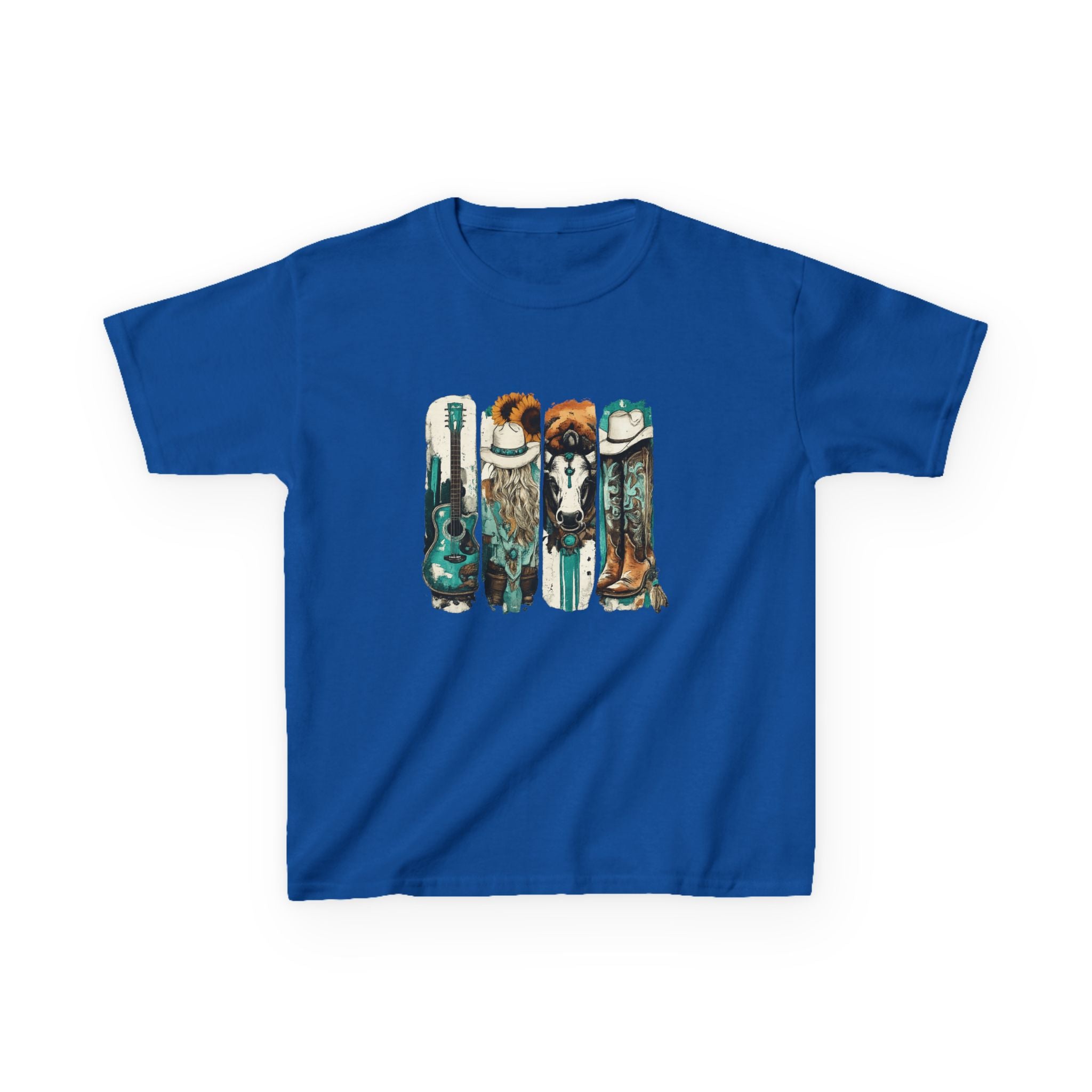 Kids Surfboard Dogs T‑Shirt – Cute Beach Pup Graphic Tee for Kids
