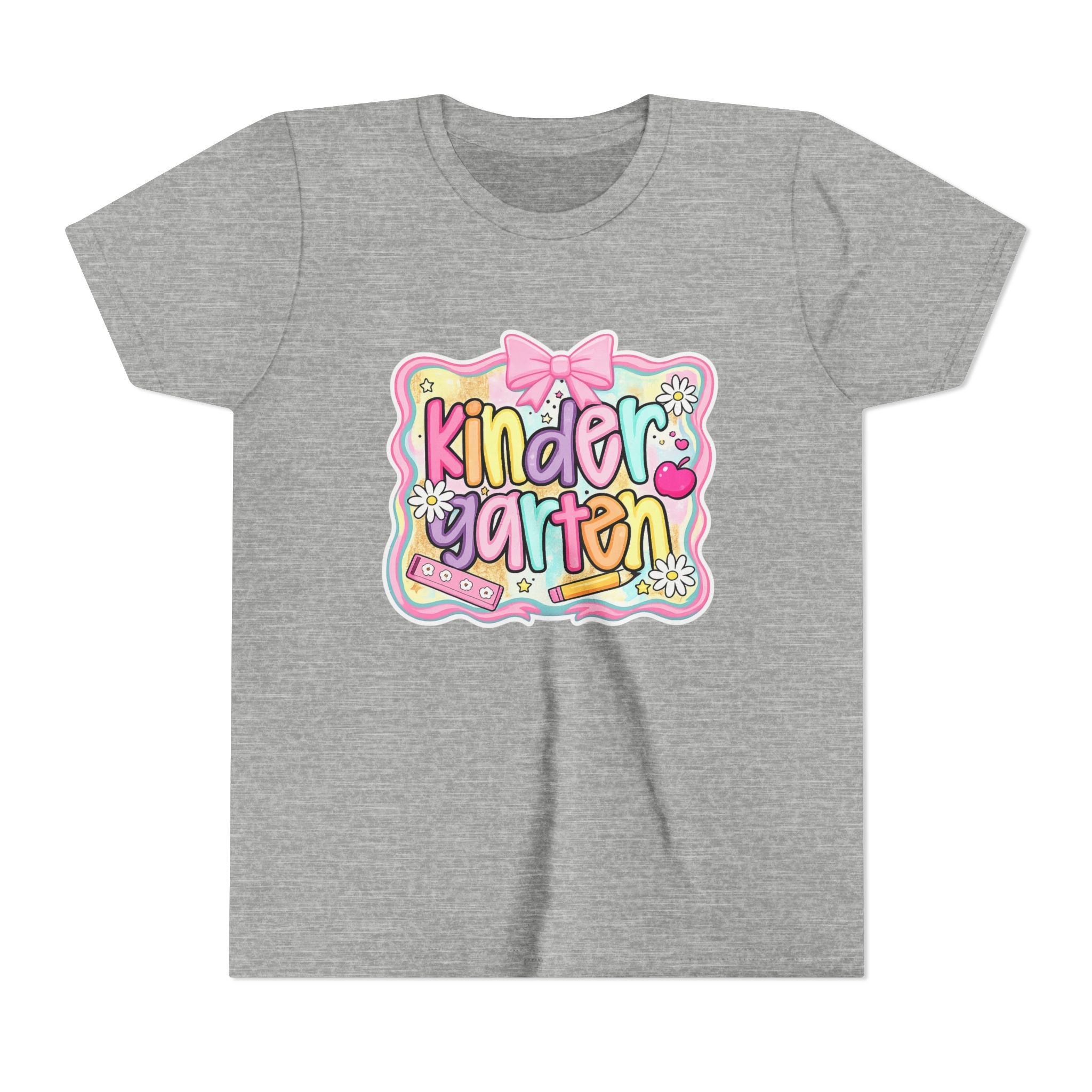 Kindergarten Kids Tee — Cute Back-to-School Youth Shirt
