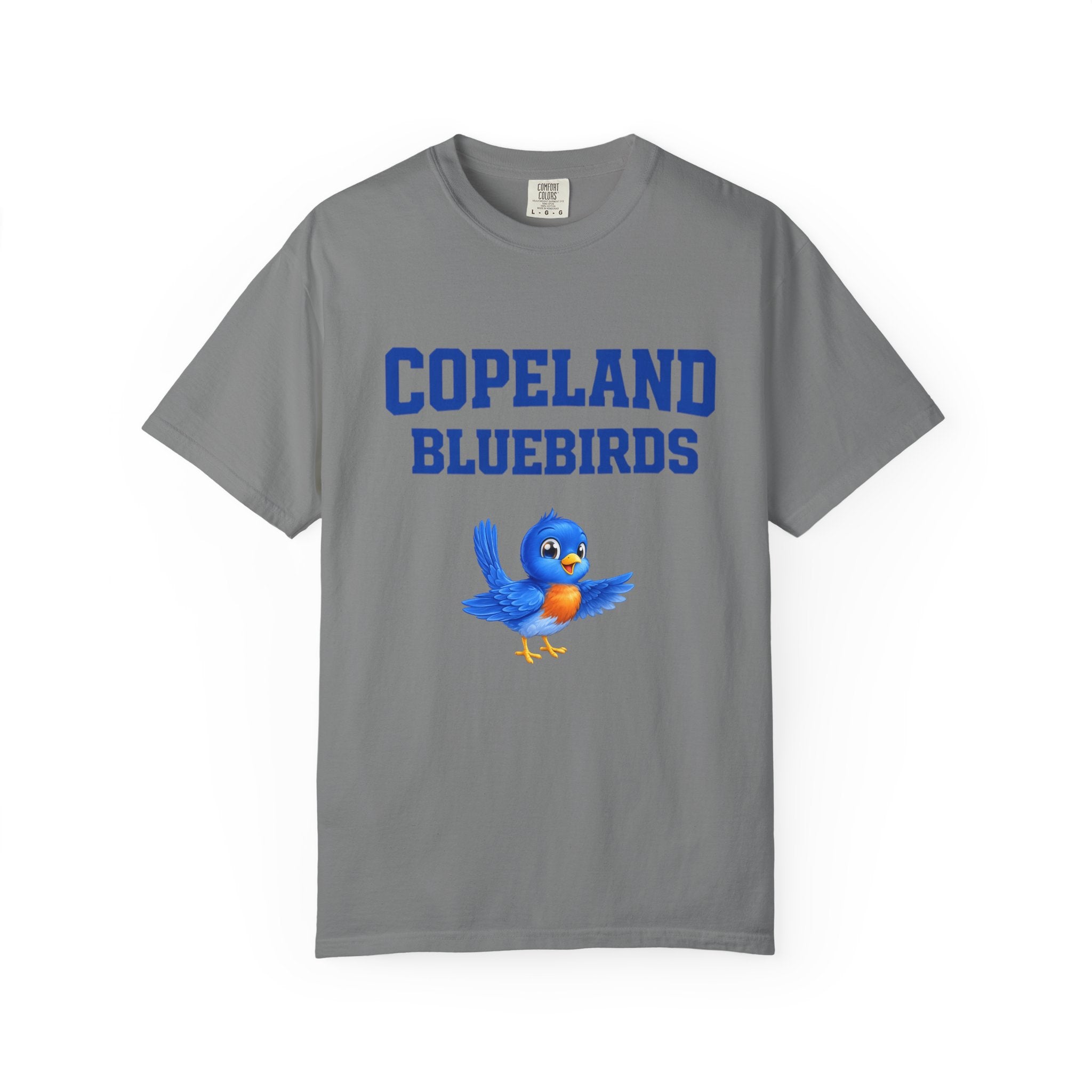 Copeland Bluebirds T-Shirt — Cute Bluebird School Spirit Tee