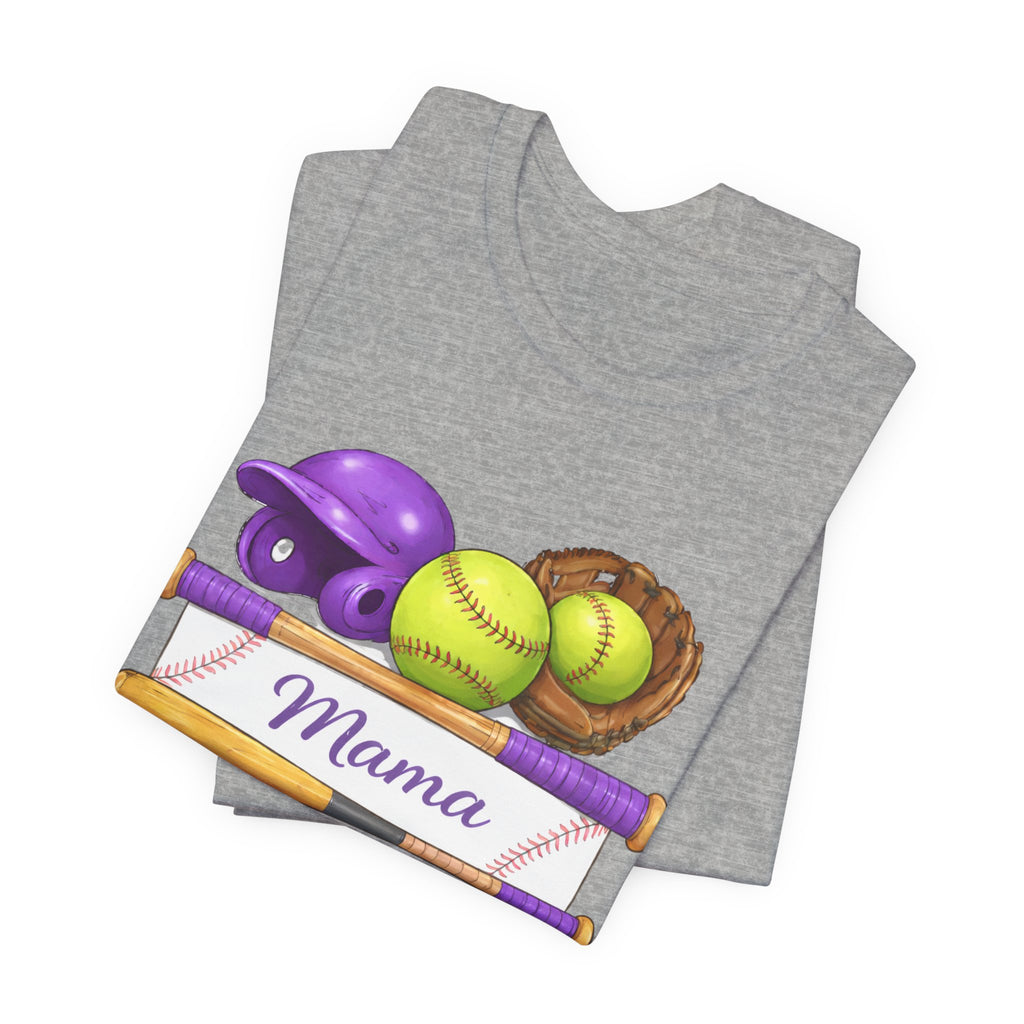 Mama Softball Mom T-Shirt