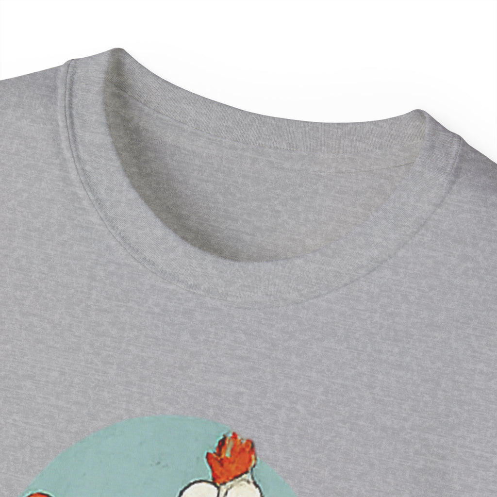 Chicken Dad T-Shirt — Funny Farm Dad Tee with Hen Family Graphic